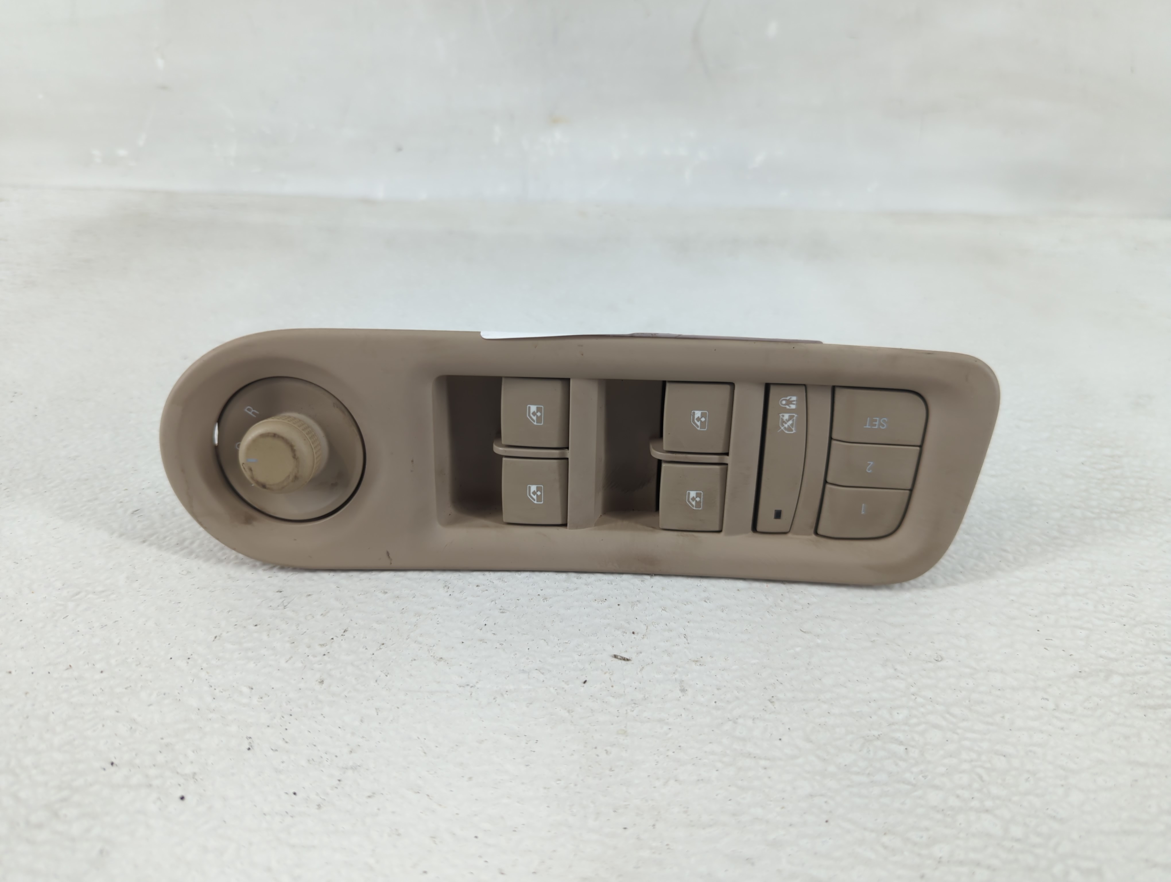 2014-2014 Buick Lacrosse Driver Left Door Master Power Window Switch 1207386 - Oemusedautoparts1.com