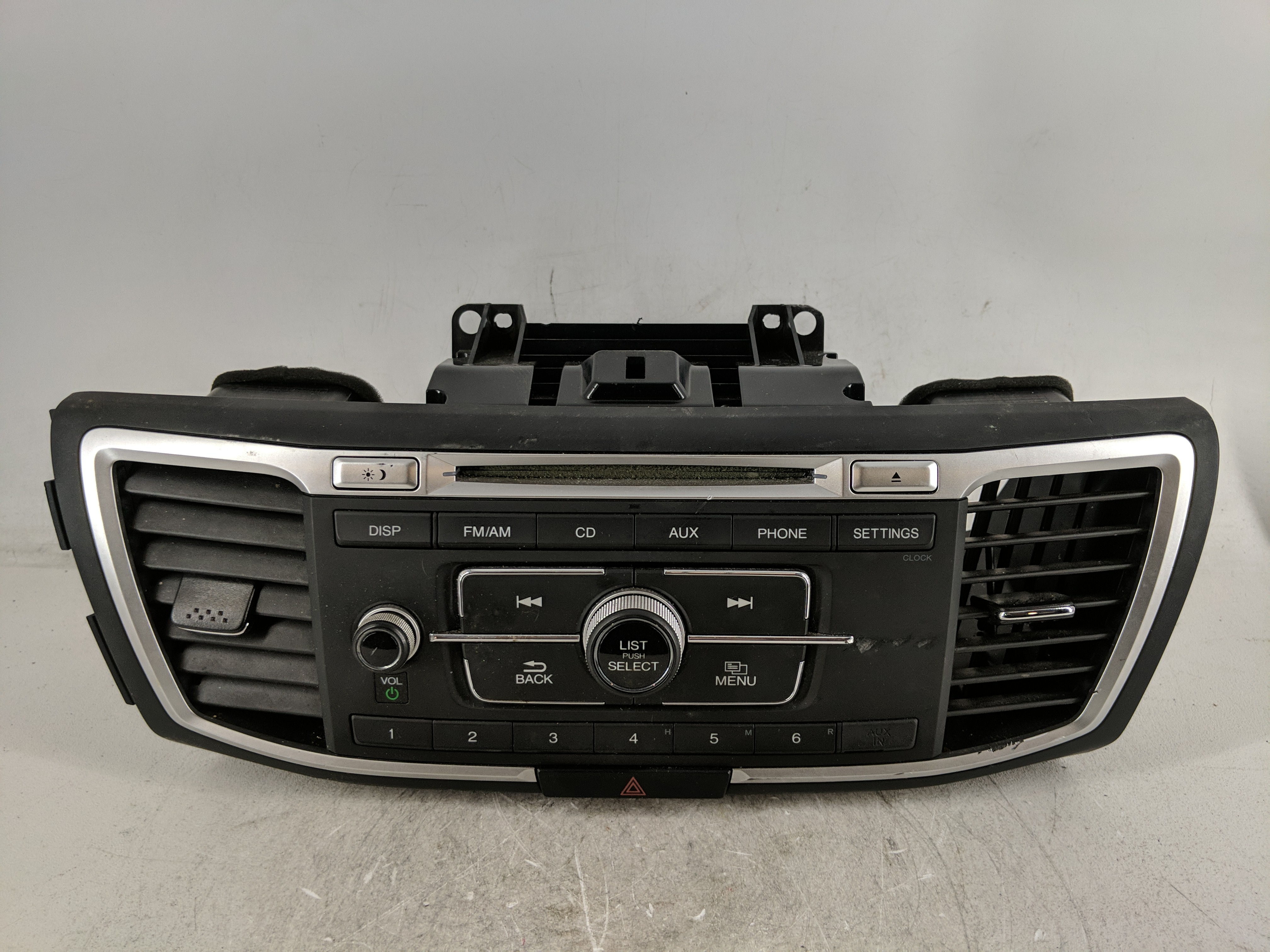 2016-2017 Honda Accord Am Fm Cd Player Radio Receiver 1207478 - Oemusedautoparts1.com