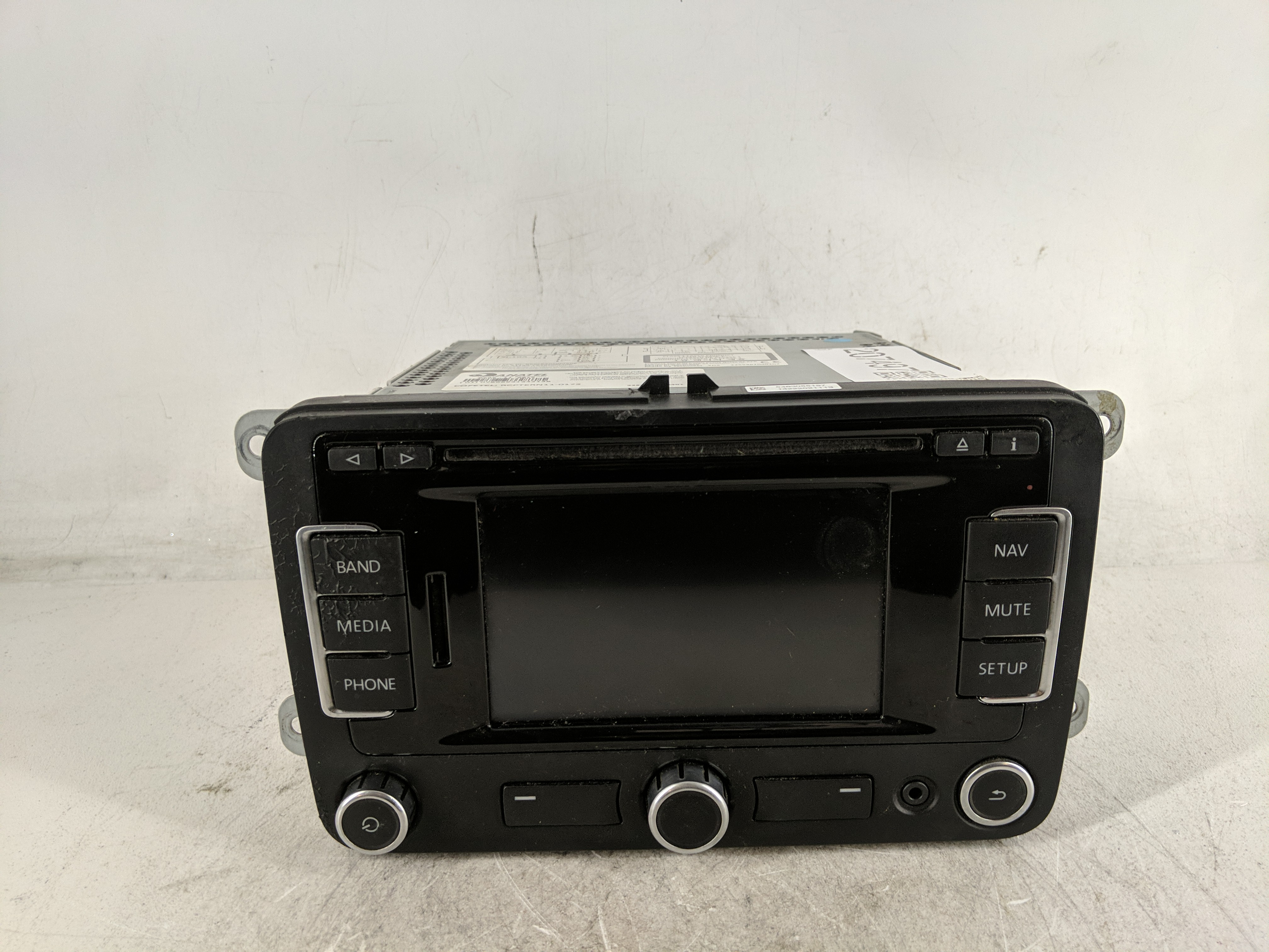 2012-2017 Volkswagen Cc Am Fm Cd Player Radio Receiver 1207497 - Oemusedautoparts1.com