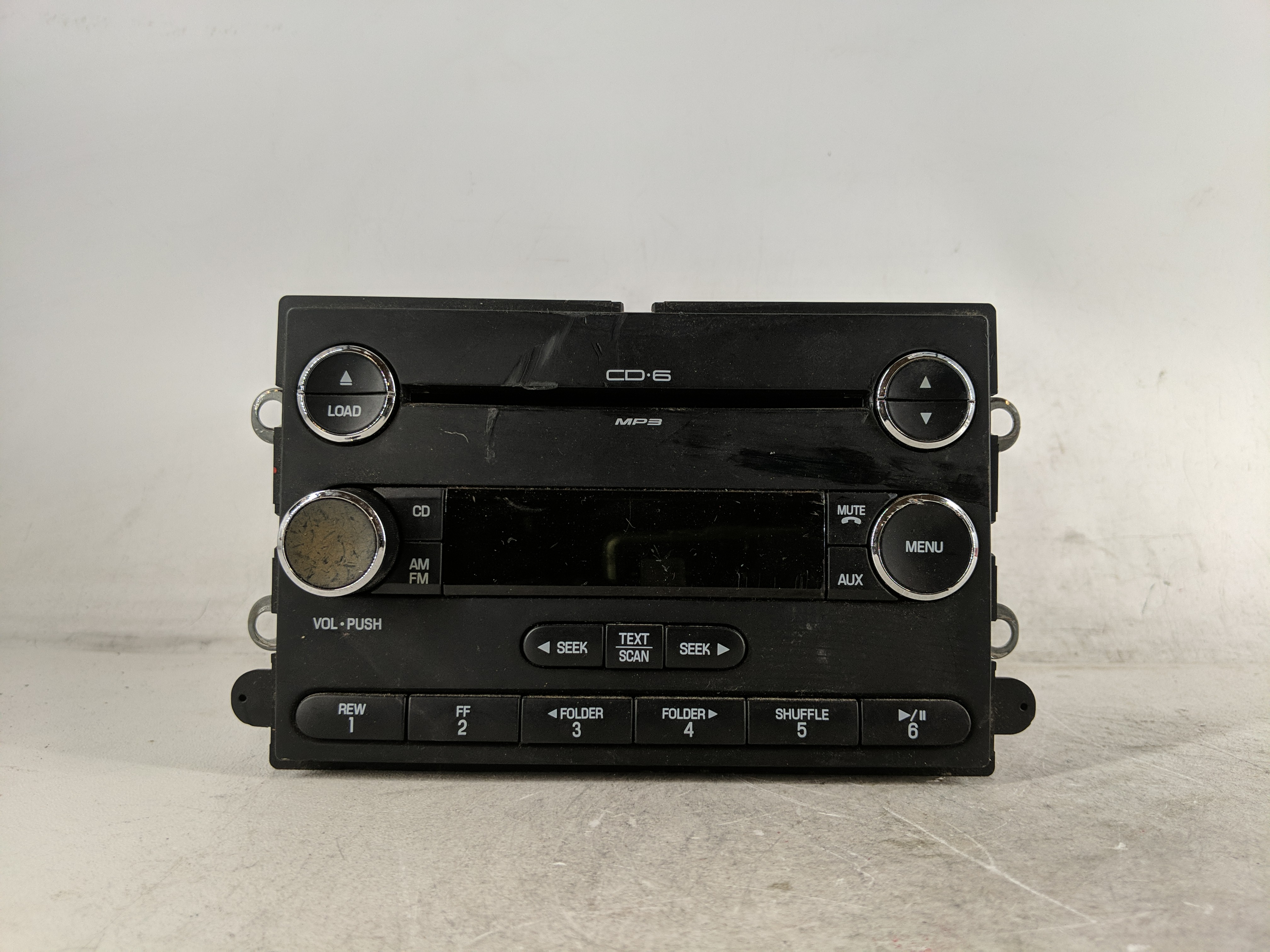 2008-2009 Ford Taurus Am Fm Cd Player Radio Receiver 1207510 - Oemusedautoparts1.com