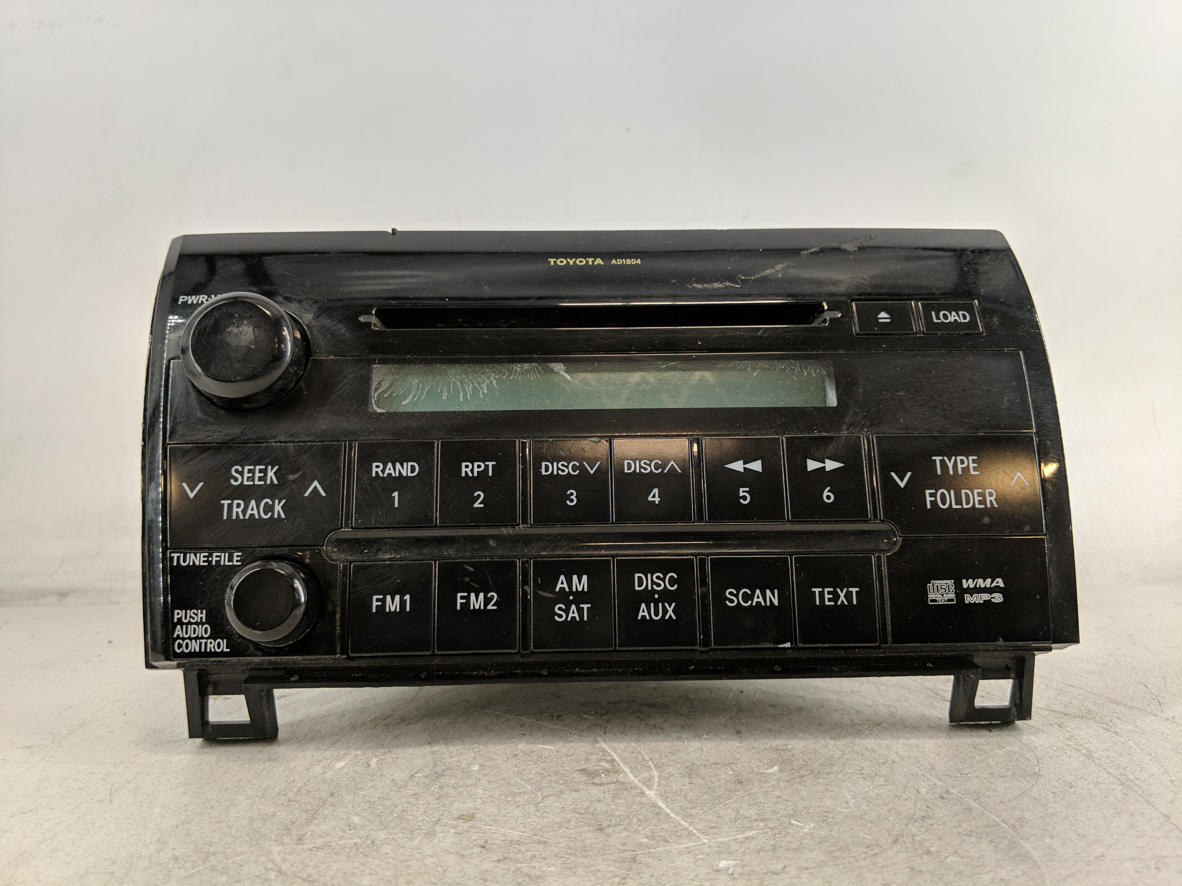 2007-2009 Toyota Tundra Am Fm Cd Player Radio Receiver 1207524 - Oemusedautoparts1.com