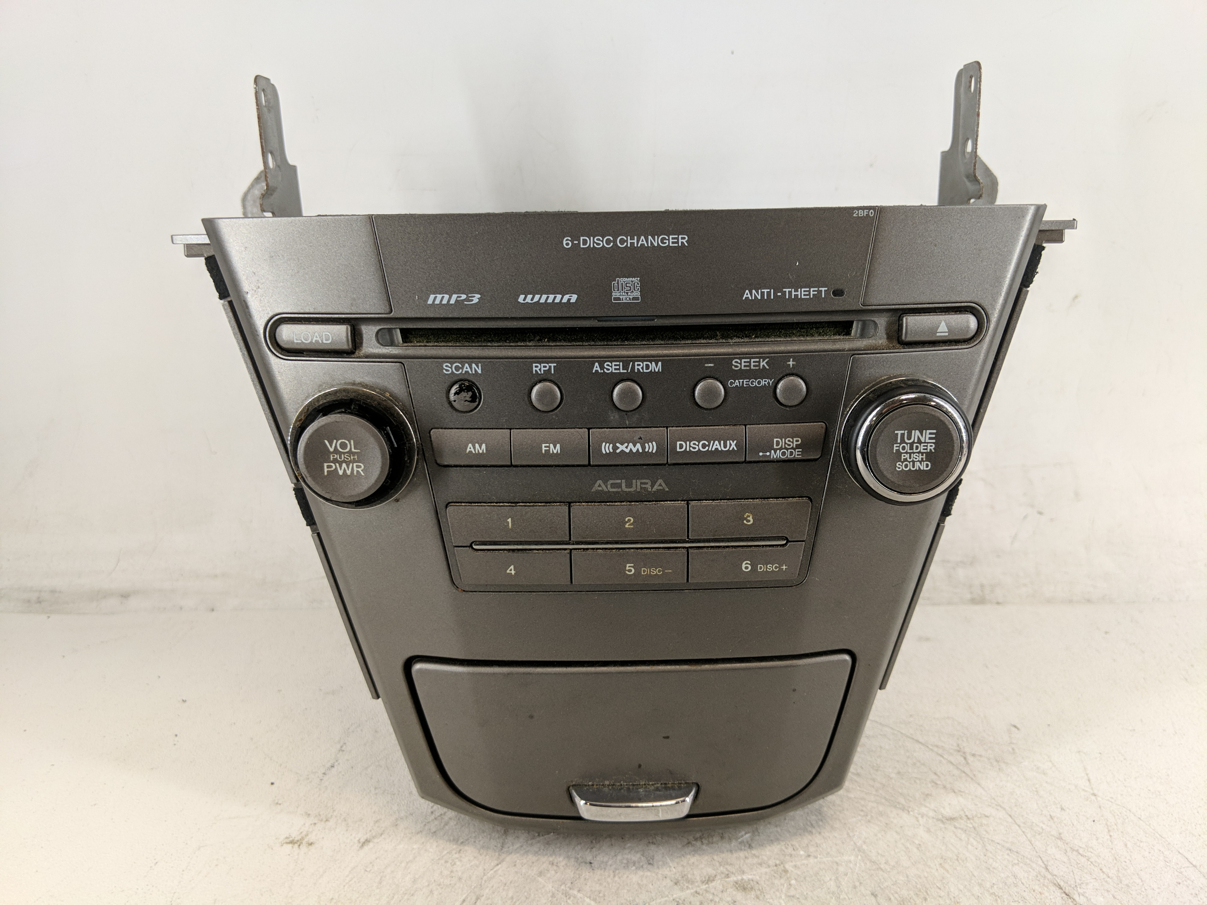 2007-2009 Acura Mdx Am Fm Cd Player Radio Receiver 1207545 - Oemusedautoparts1.com