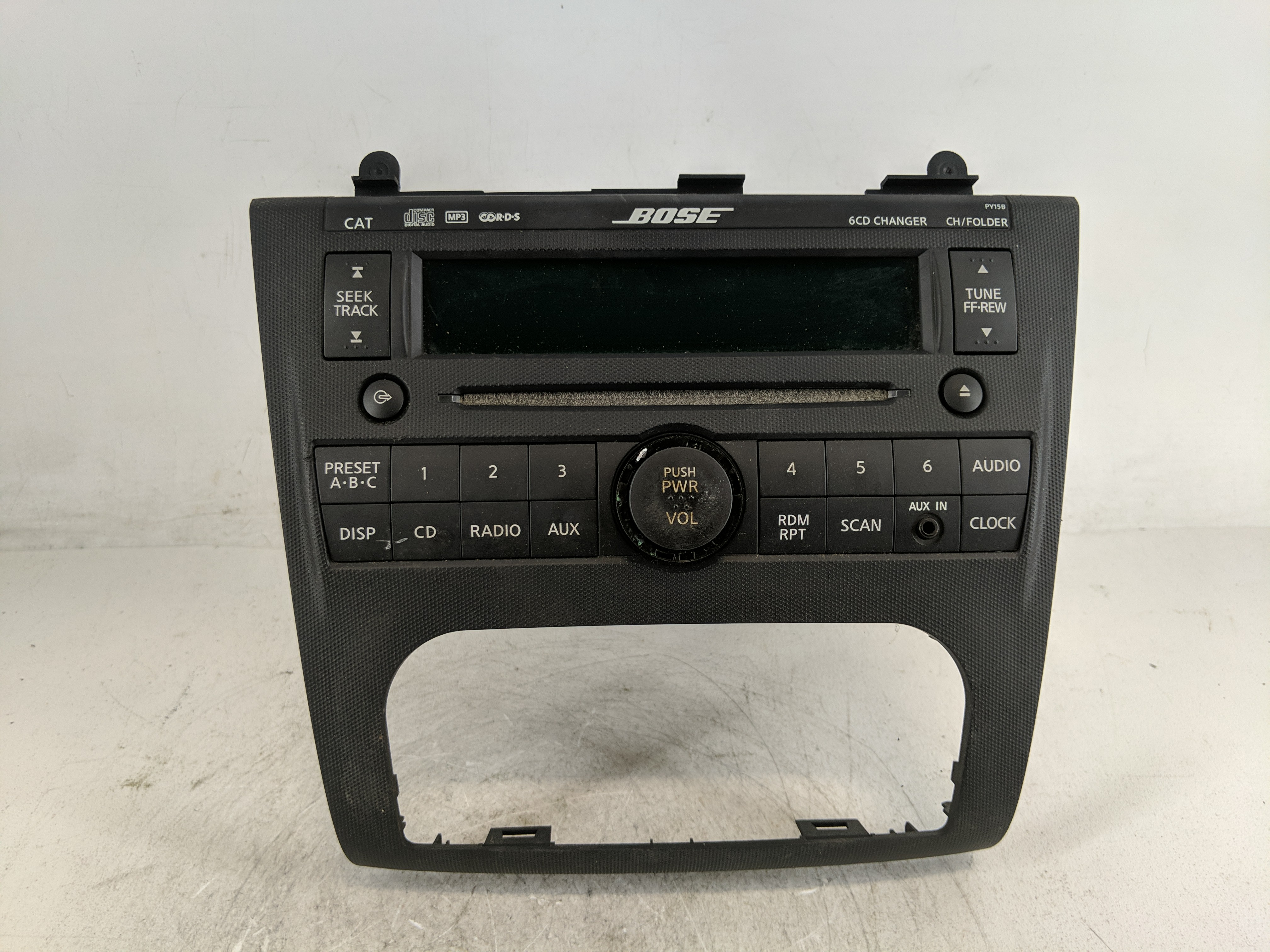 2007-2009 Nissan Altima Am Fm Cd Player Radio Receiver 1207563 - Oemusedautoparts1.com