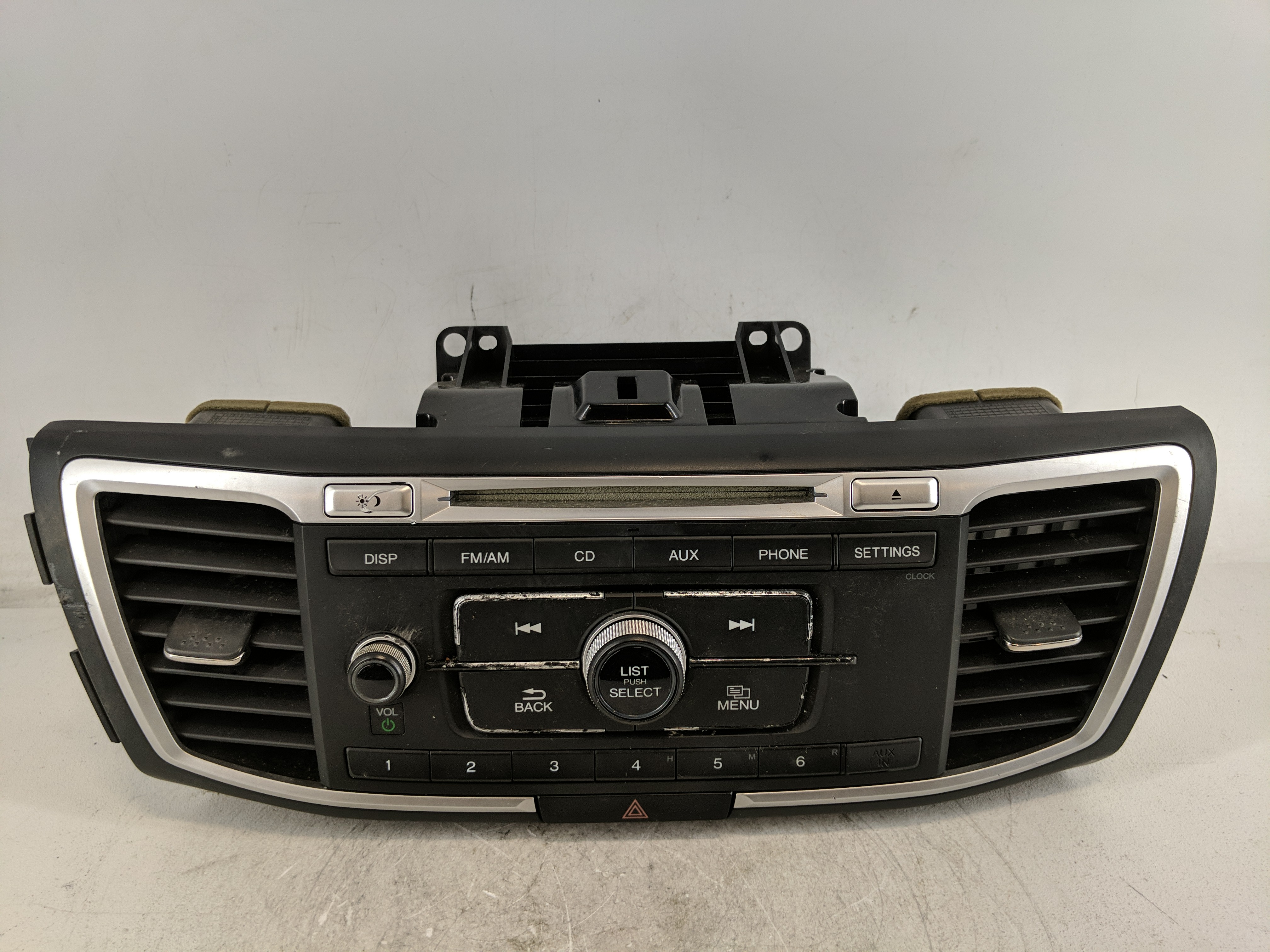 2013-2015 Honda Accord Am Fm Cd Player Radio Receiver 1207564 - Oemusedautoparts1.com