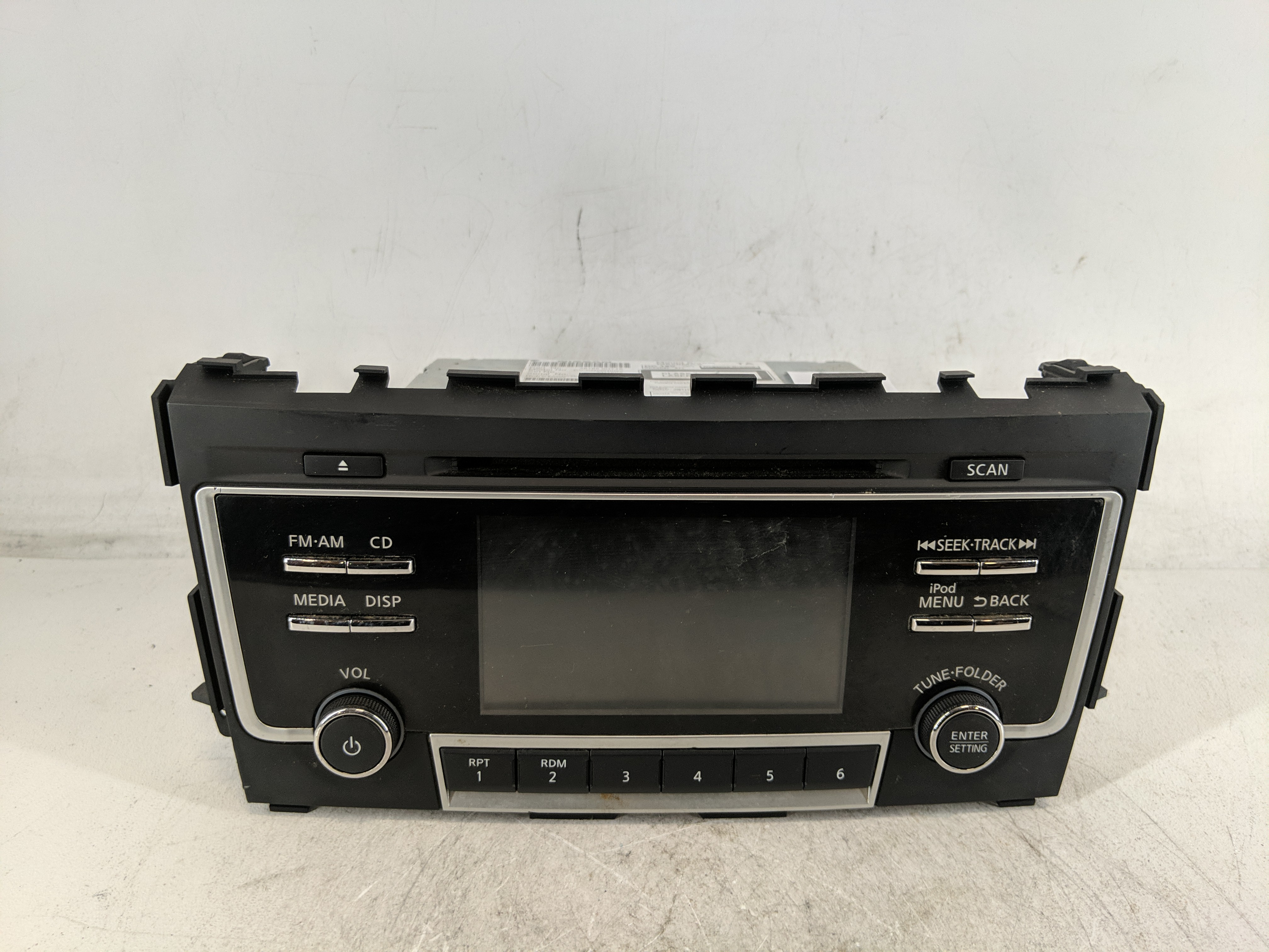 2016-2017 Nissan Altima Am Fm Cd Player Radio Receiver 1207566 - Oemusedautoparts1.com