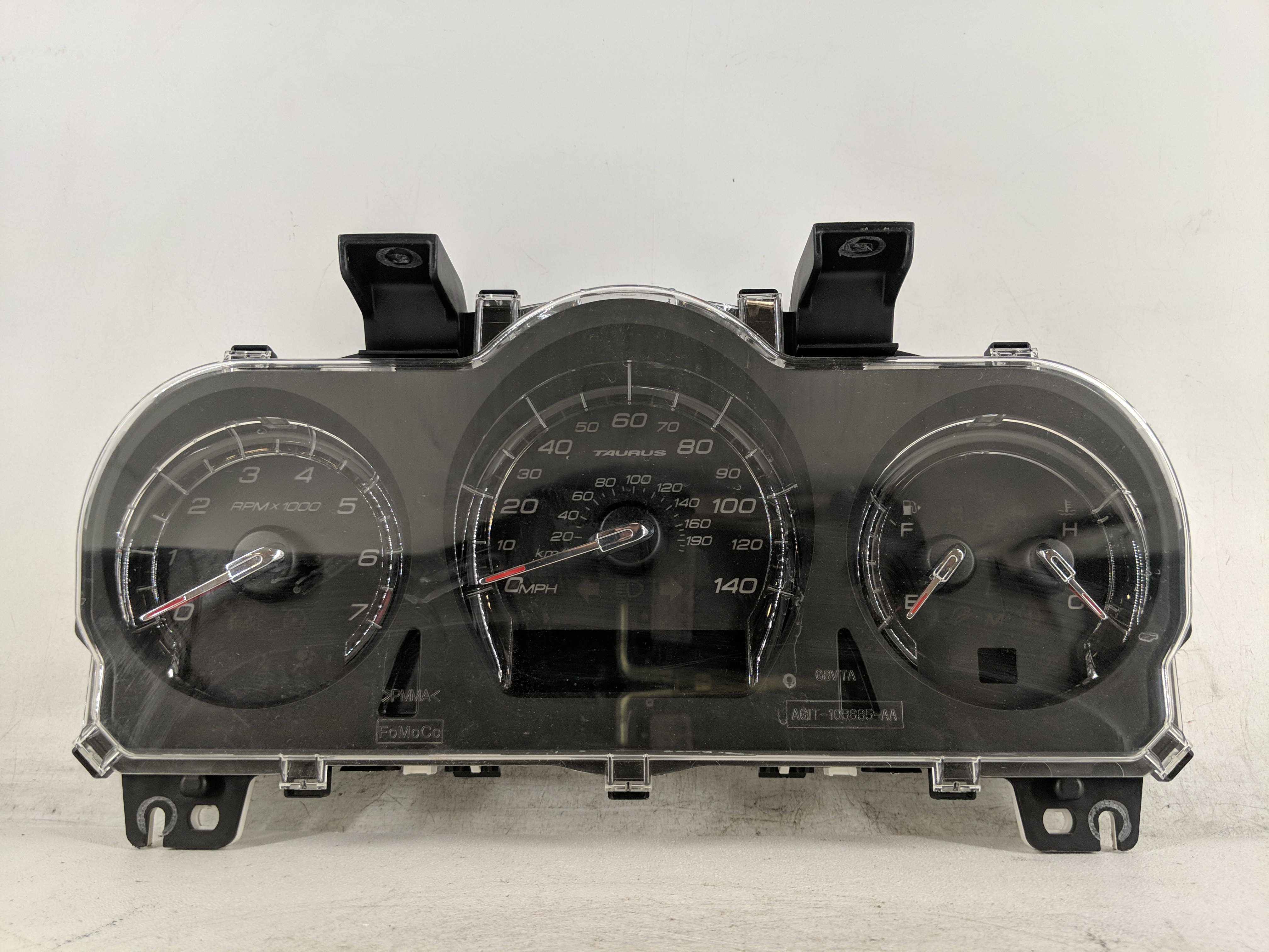 2011-2012 Ford Taurus Speedometer Instrument Cluster Gauges 1207603 - Oemusedautoparts1.com