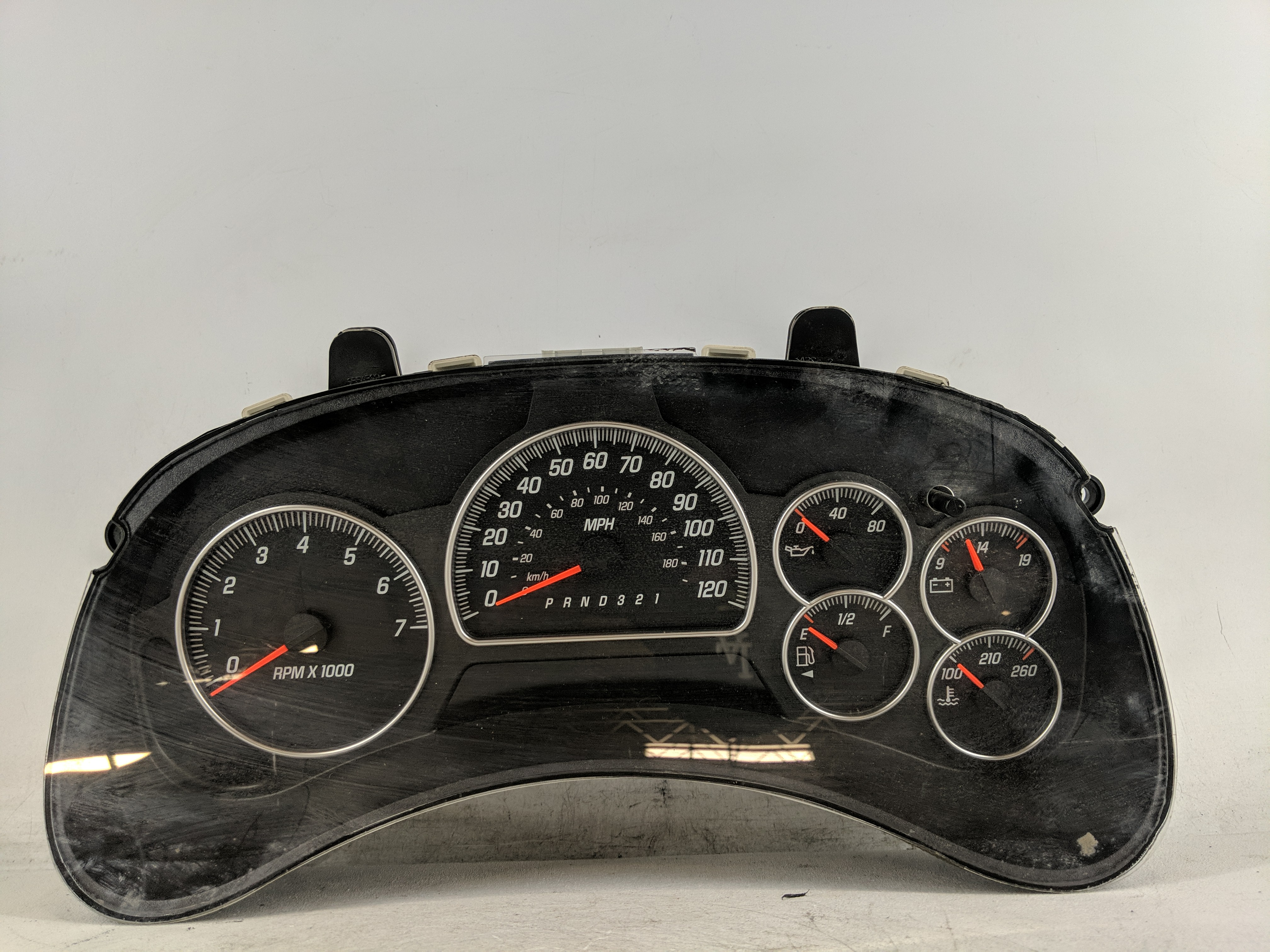 2006-2006 Gmc Envoy Xl Speedometer Instrument Cluster Gauges 15140617 1207624 - Oemusedautoparts1.com