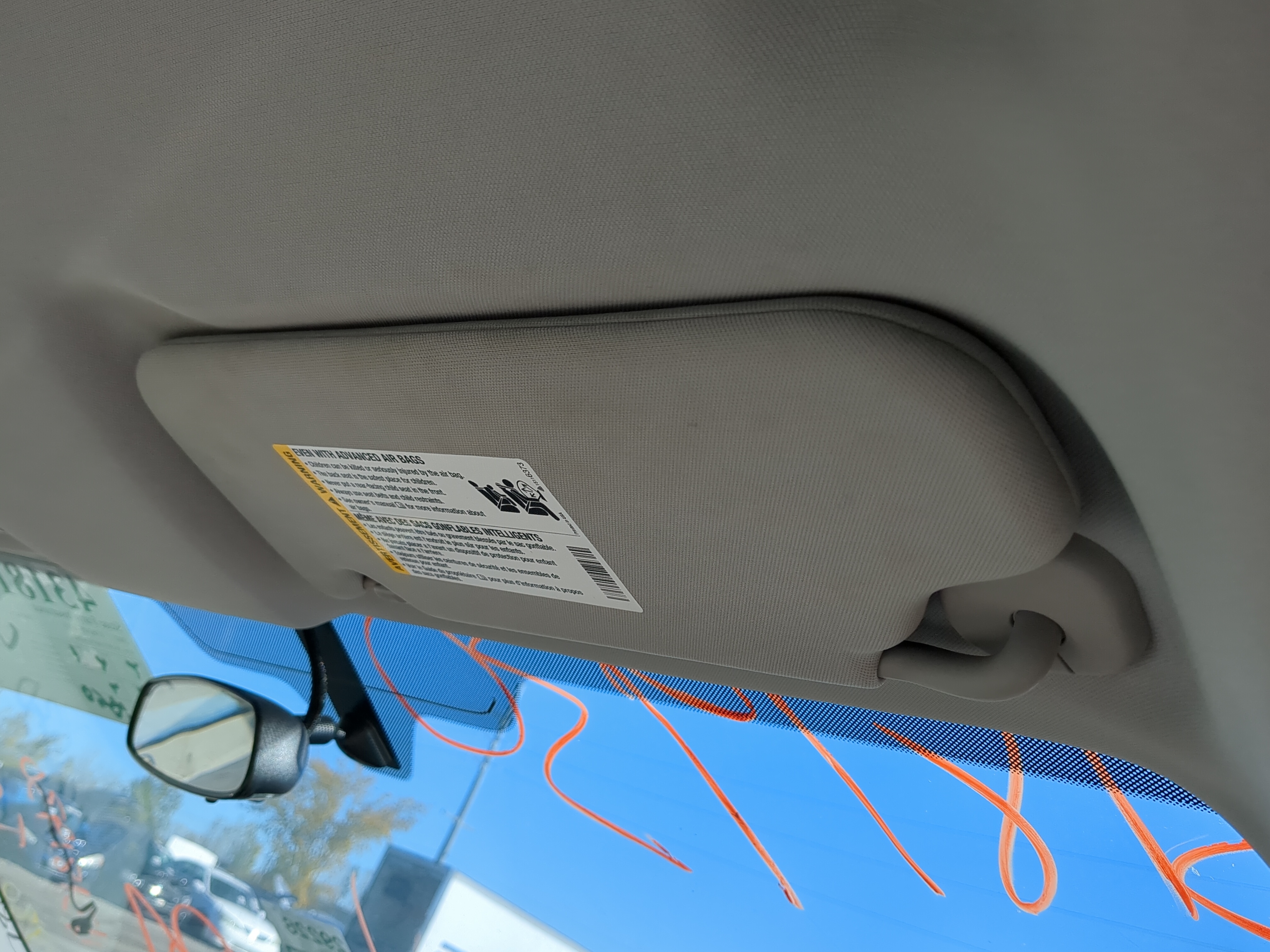Picture of 2006-2016 Chevrolet Impala Passenger Sun Visor Mirror Right Sunvisor 1207971