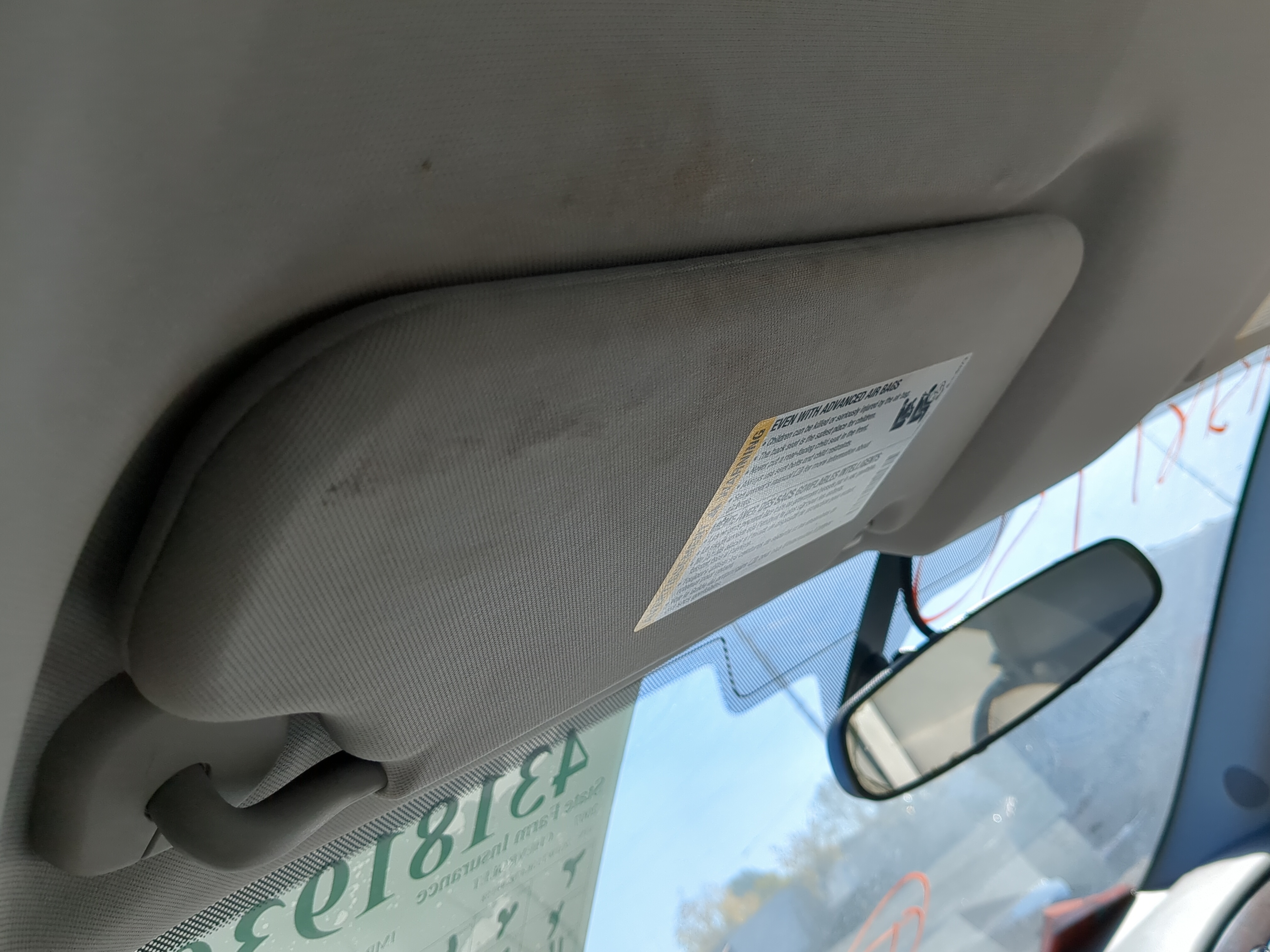 Picture of 2006-2016 Chevrolet Impala Driver Sun Visor Mirror Left Sunvisor 1208027