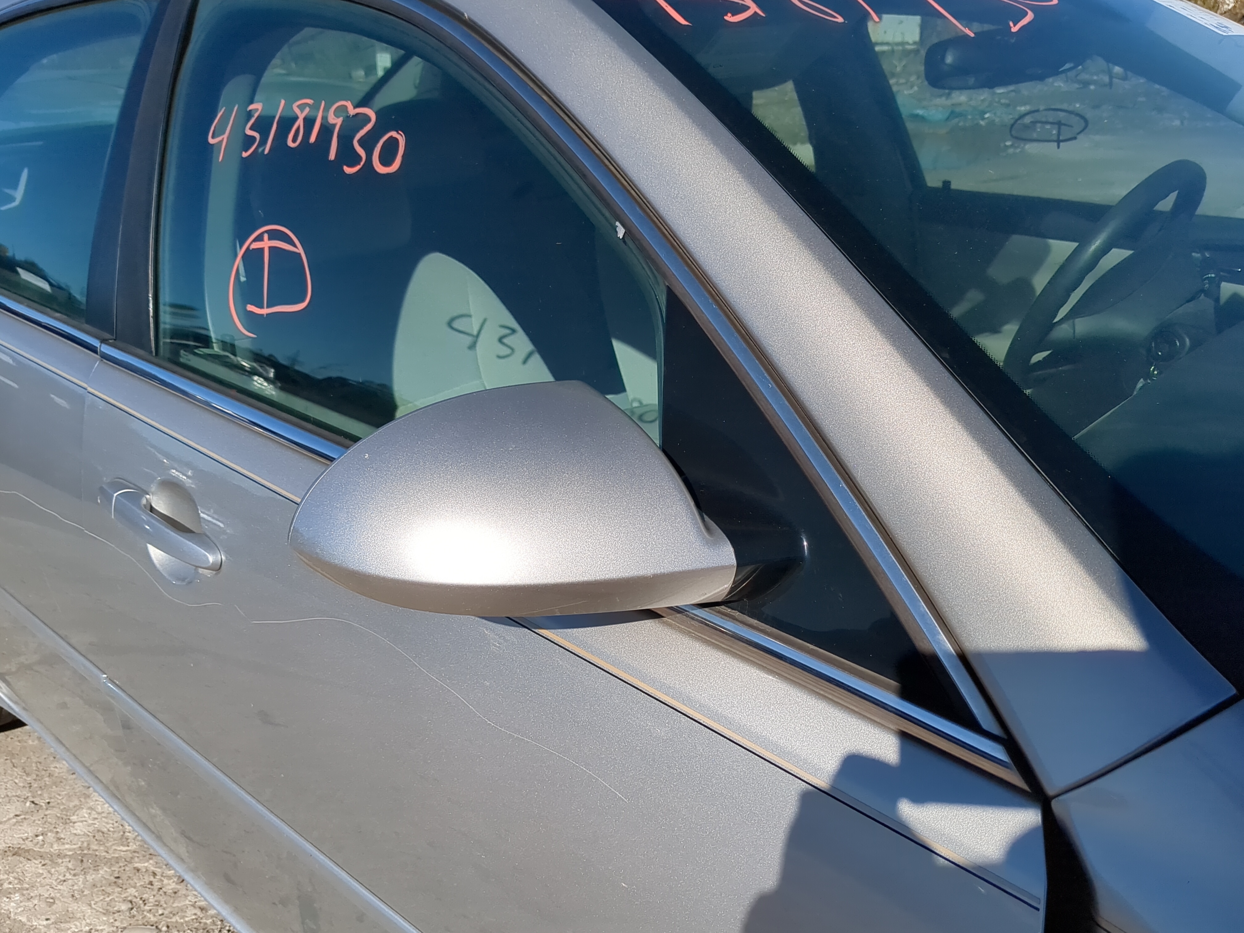 2006-2016 Chevrolet Impala Passenger Right Side View Power Door Mirror 1208028 - Oemusedautoparts1.com