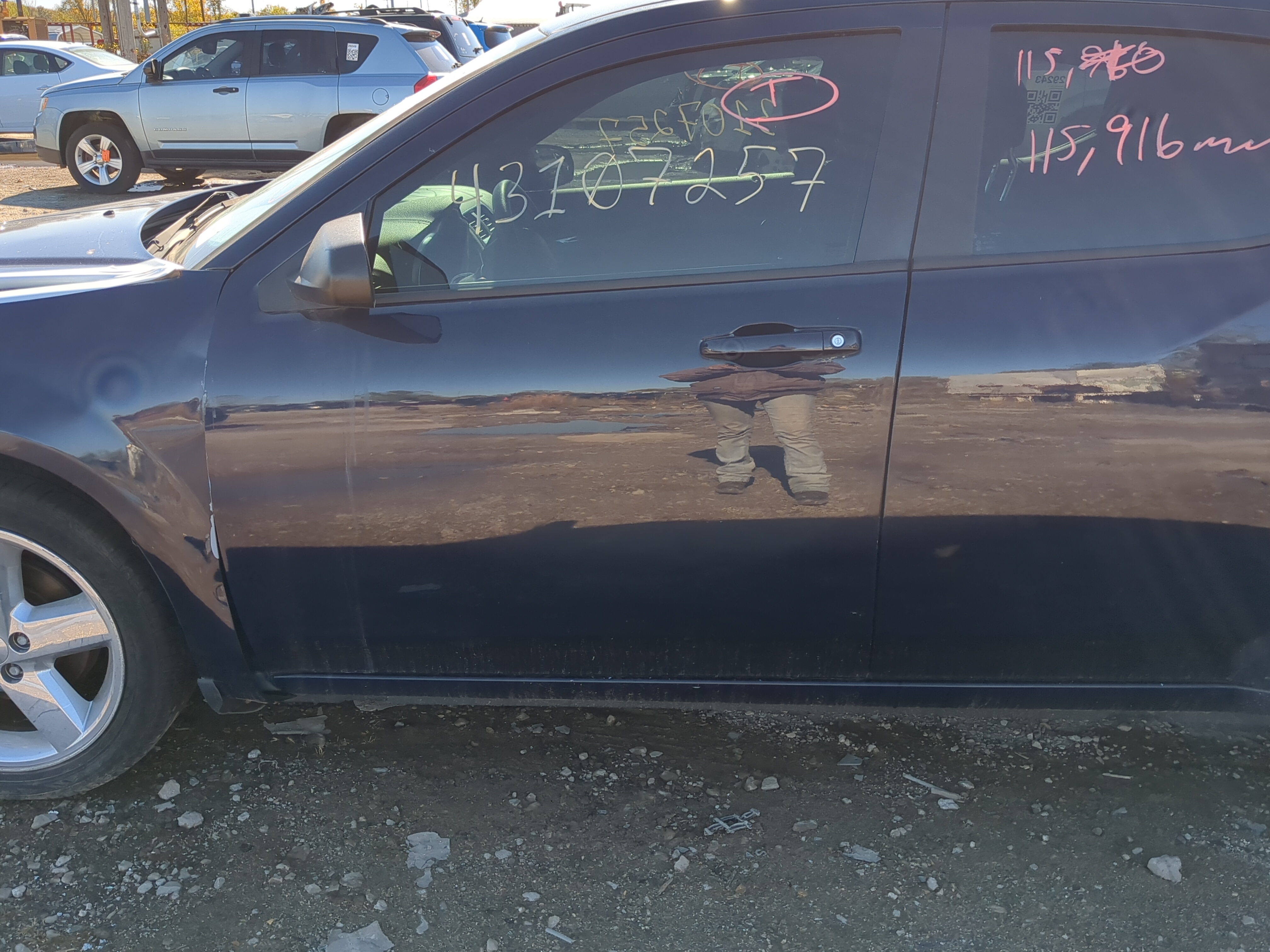 2011-2014 Dodge Avenger Driver Front Door Oem 1208105 - Oemusedautoparts1.com