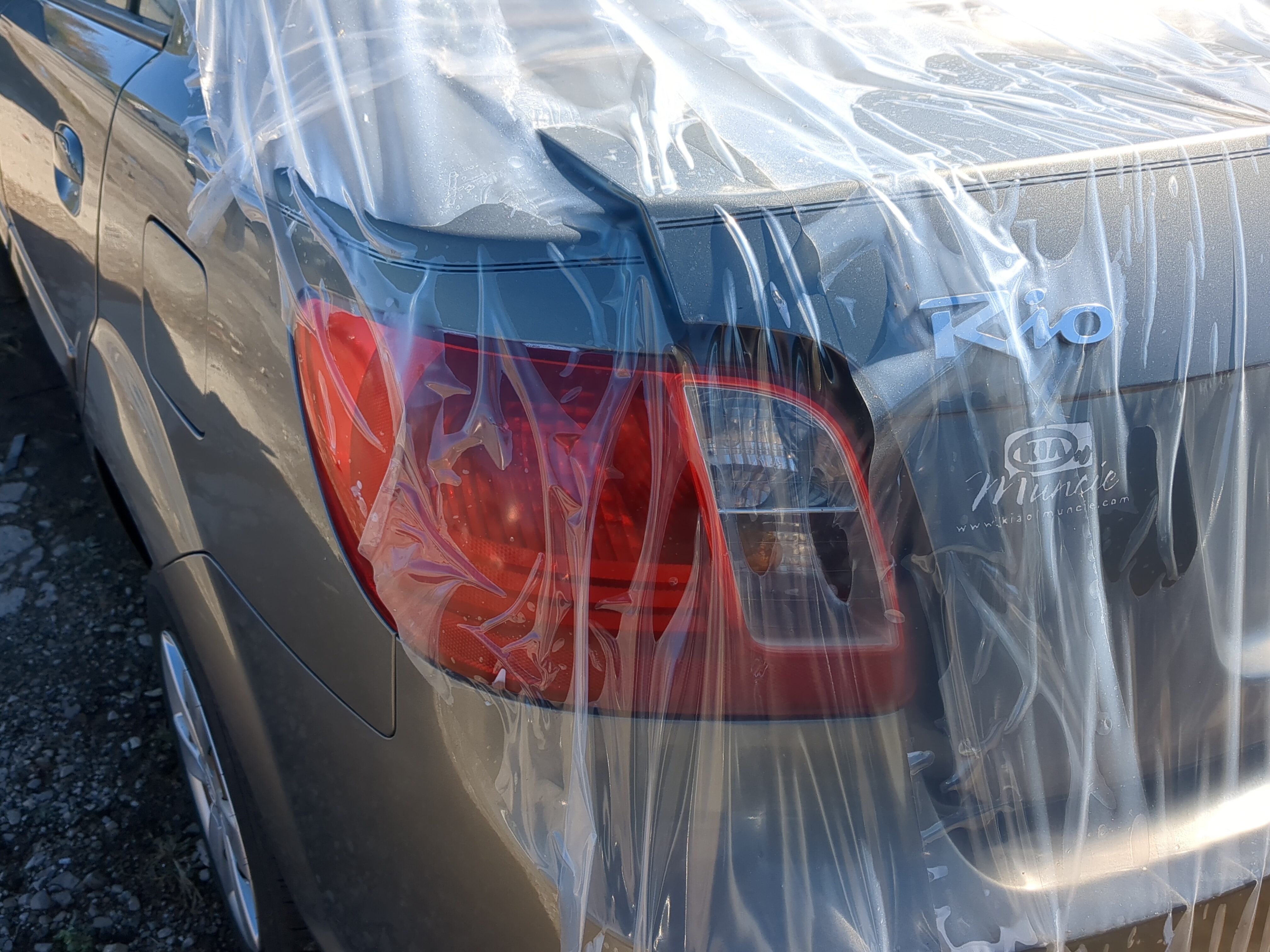 2006-2011 Kia Rio Driver Left Side Tail Light Taillight Oem 1208268 - Oemusedautoparts1.com