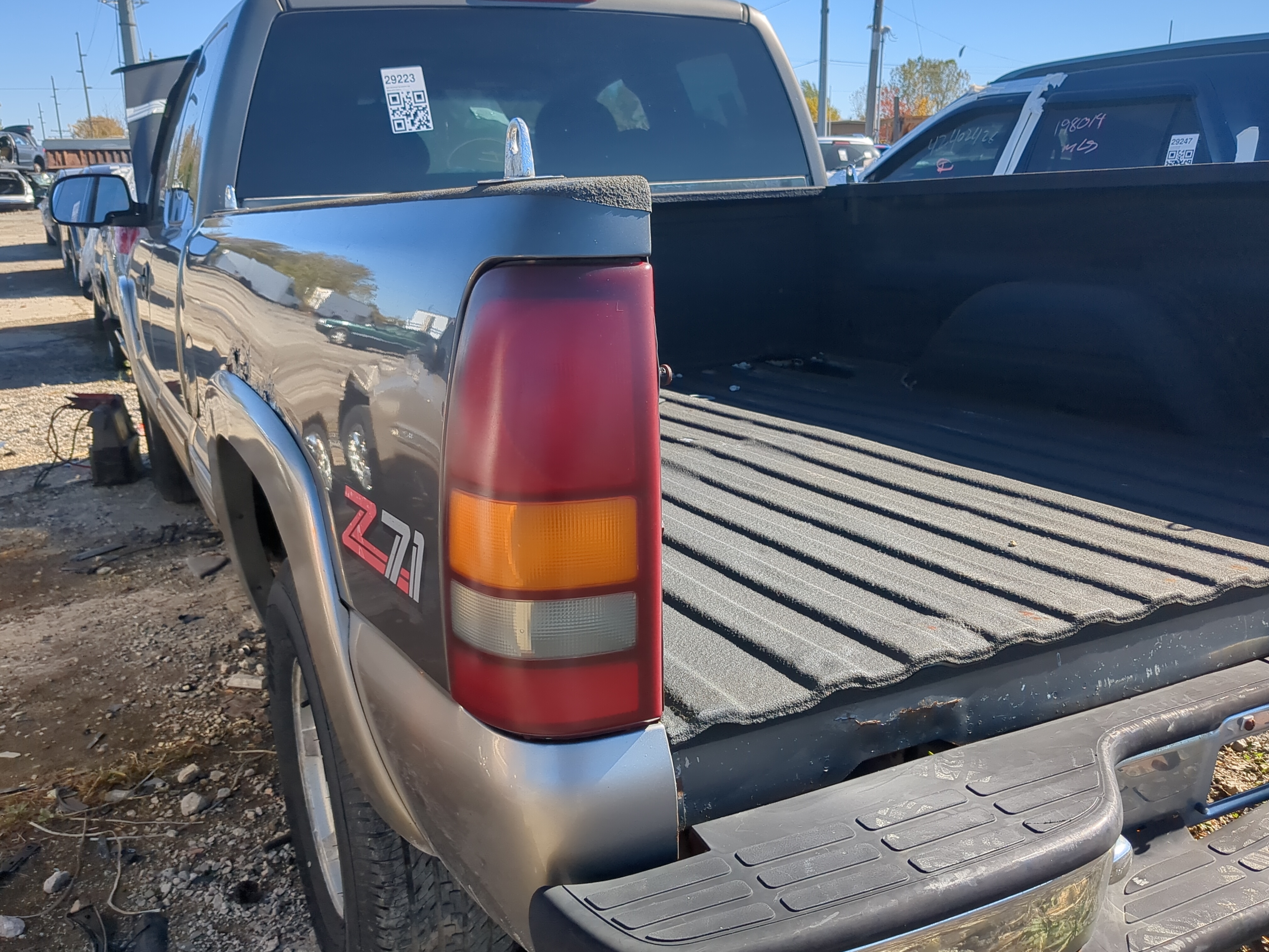 1999 Chevrolet Silverado 1500 Driver Left Side Tail Light Taillight Oem 1208407 - Oemusedautoparts1.com