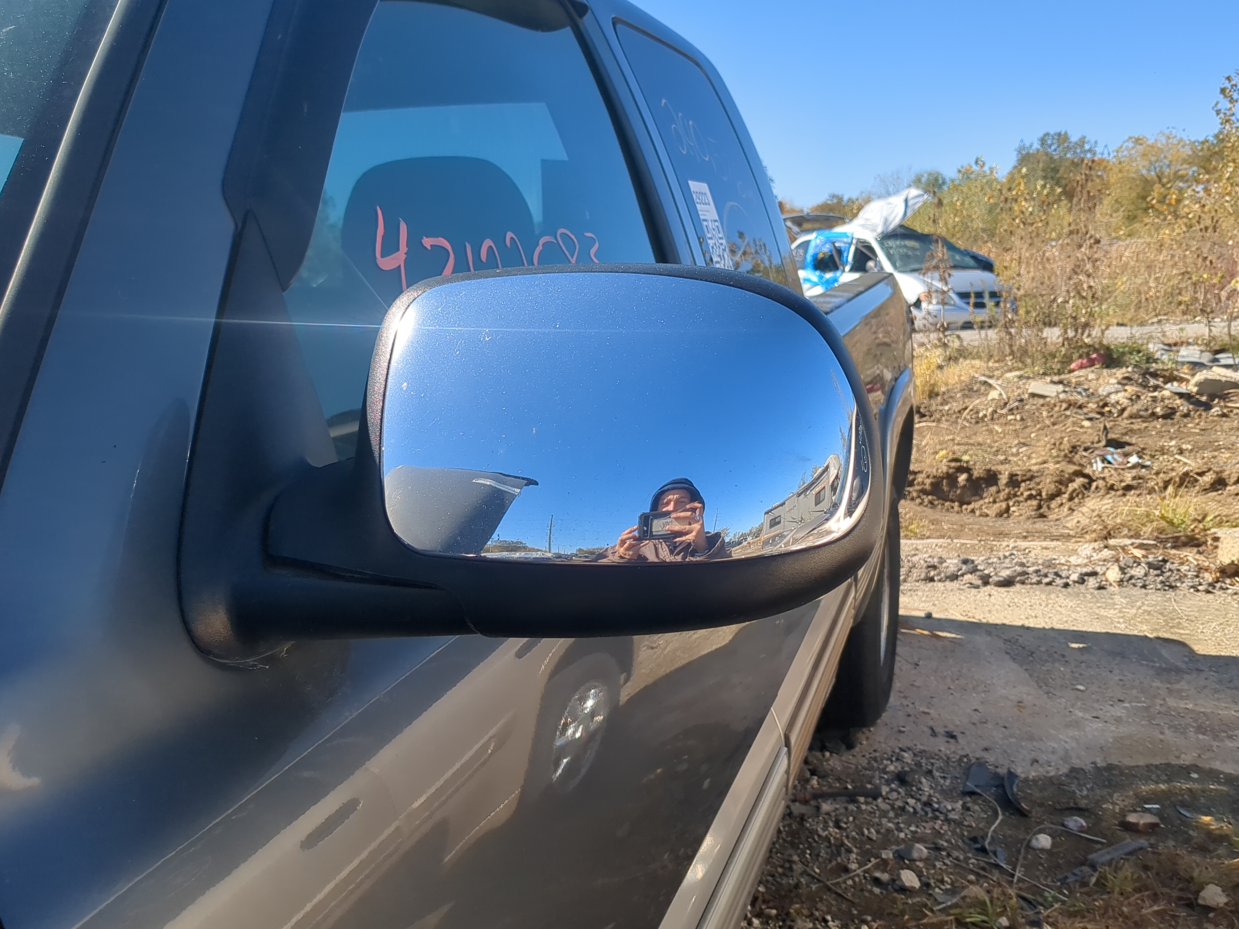 1999 Chevrolet Silverado 1500 Driver Left Side View Power Door Mirror 1208421 - Oemusedautoparts1.com