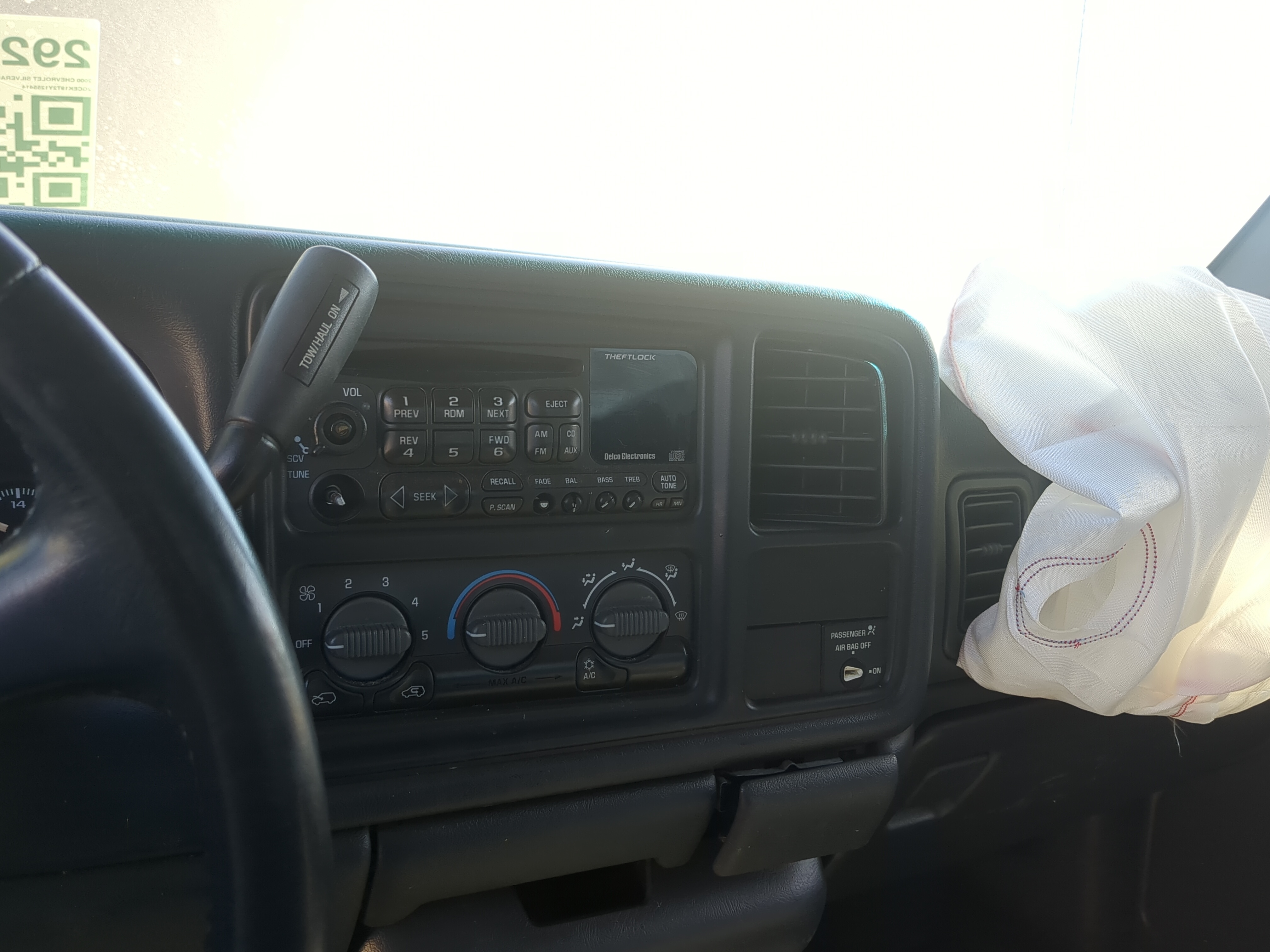 1999-2002 Chevrolet Silverado 1500 Ac Heater Climate Control 1208446 - Oemusedautoparts1.com