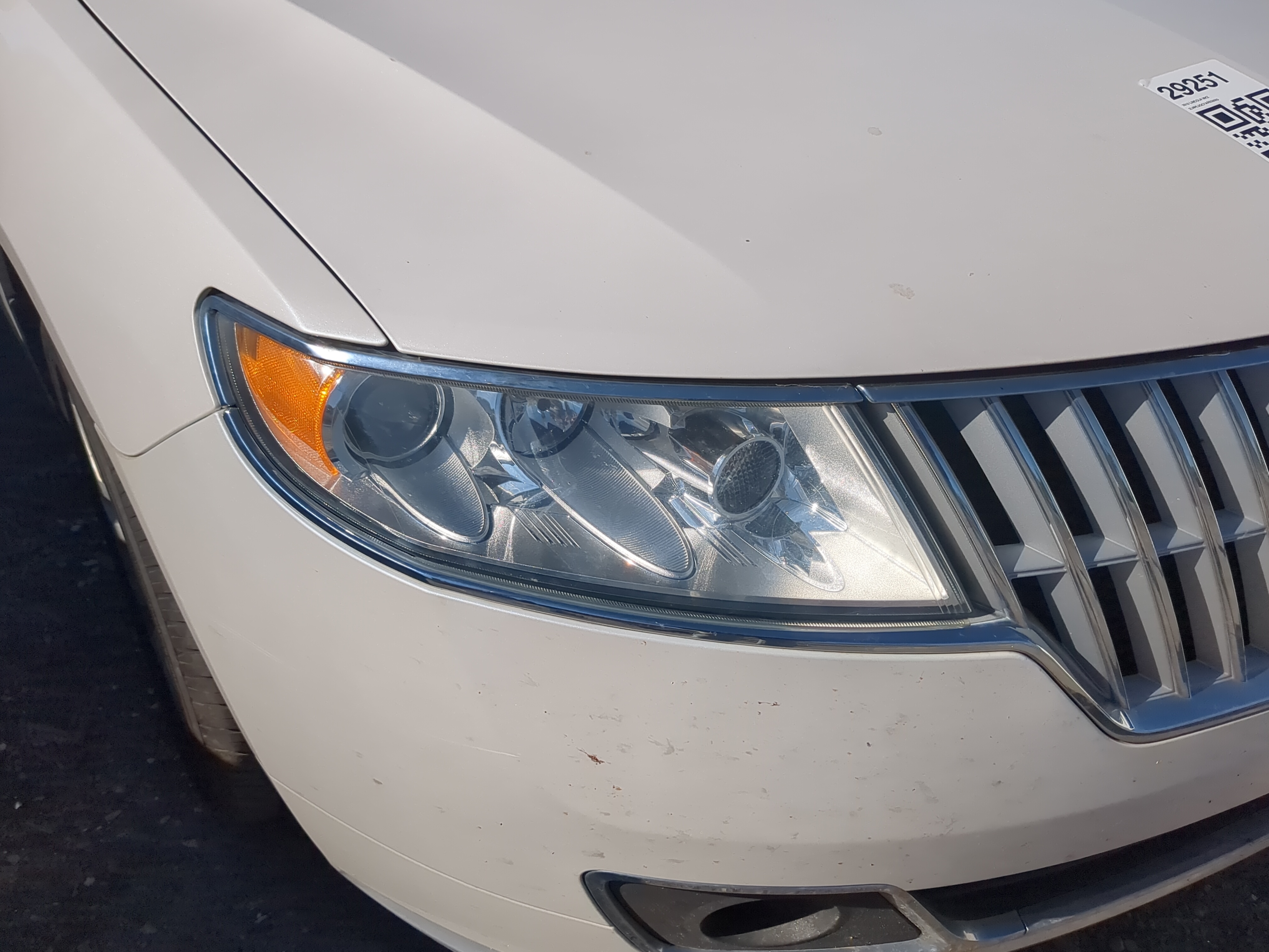 2010-2012 Lincoln Mkz Passenger Right Oem Head Light Headlight Lamp 1208802 - Oemusedautoparts1.com