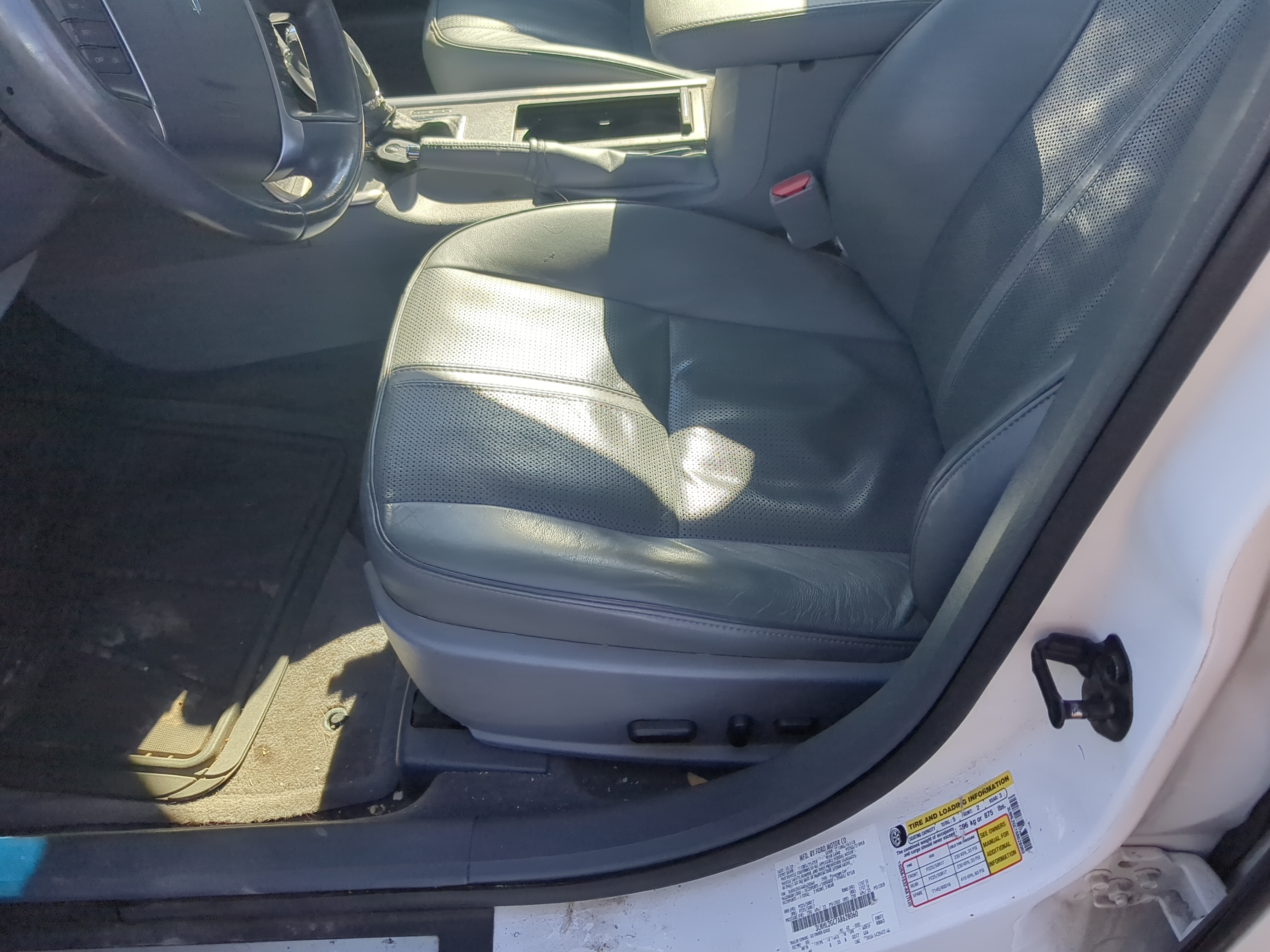 2010-2010 Lincoln Mkz Driver Front Seat Oem 1208842 - Oemusedautoparts1.com