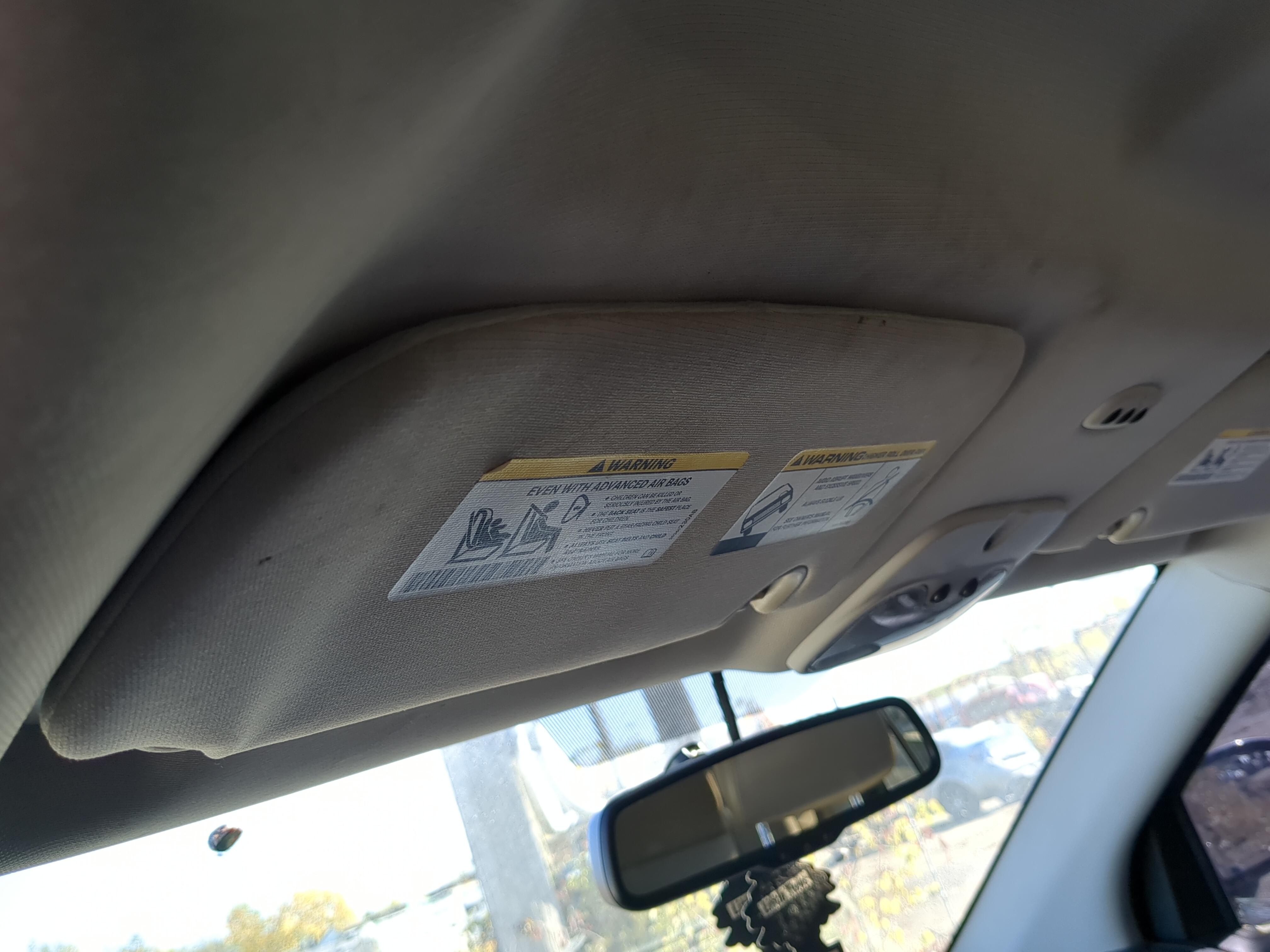 2010-2017 Jeep Compass Driver Sun Visor Mirror Left Sunvisor 1209000 - Oemusedautoparts1.com