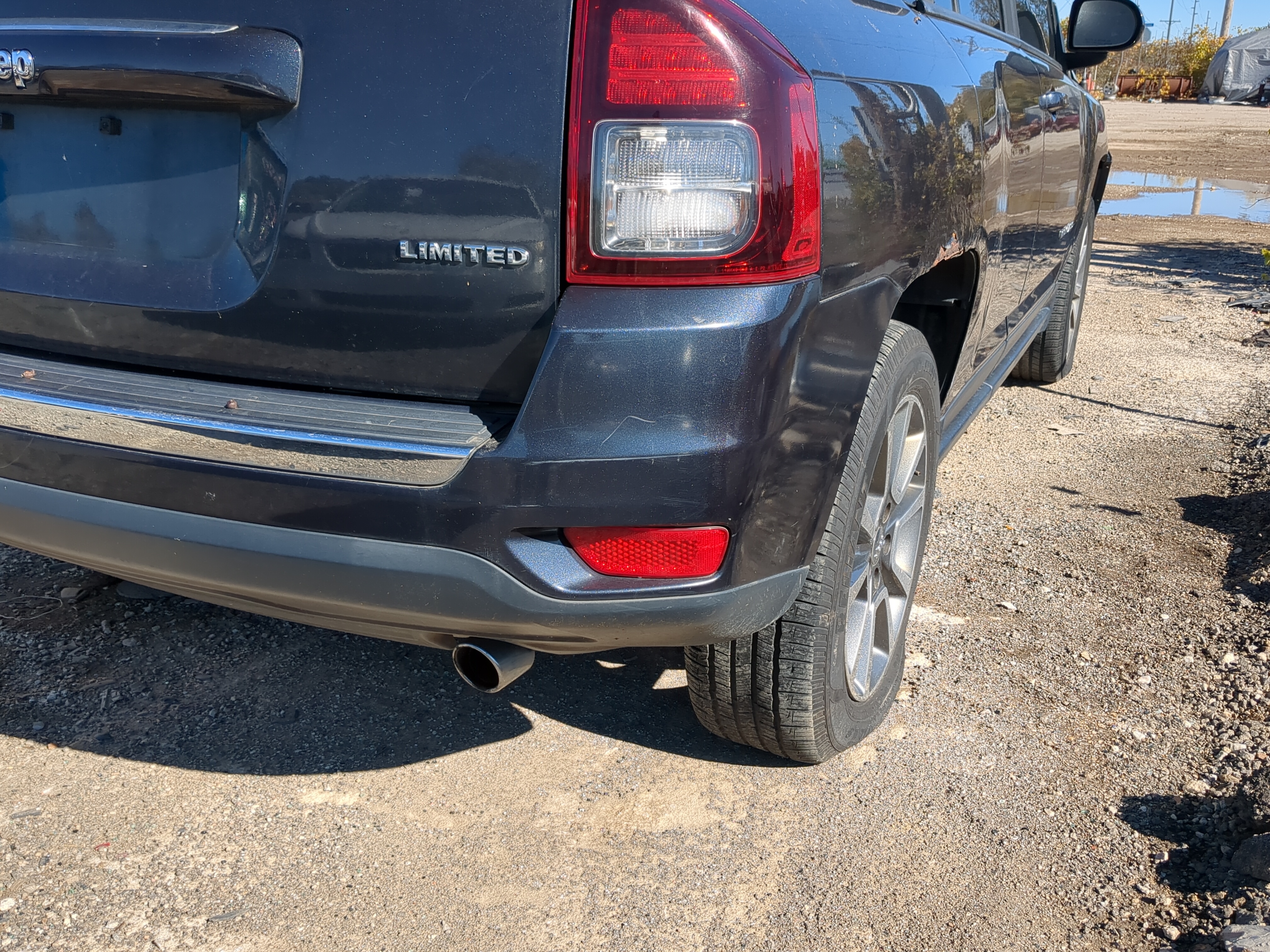 2015 Jeep Compass Rear Bumper Assembly Oem 1209007 - Oemusedautoparts1.com