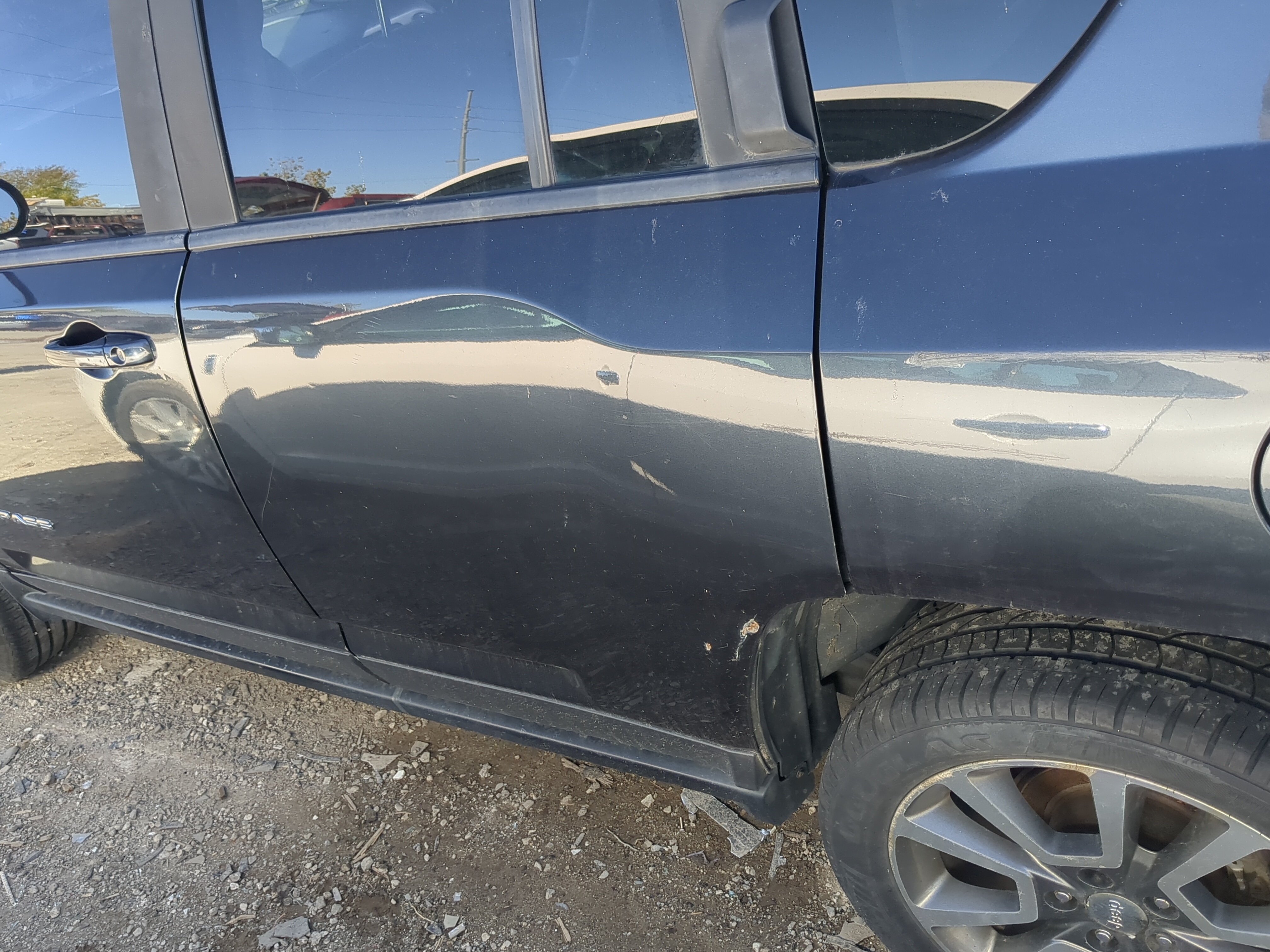 2011-2017 Jeep Compass Driver Rear Door Oem 1209082 - Oemusedautoparts1.com