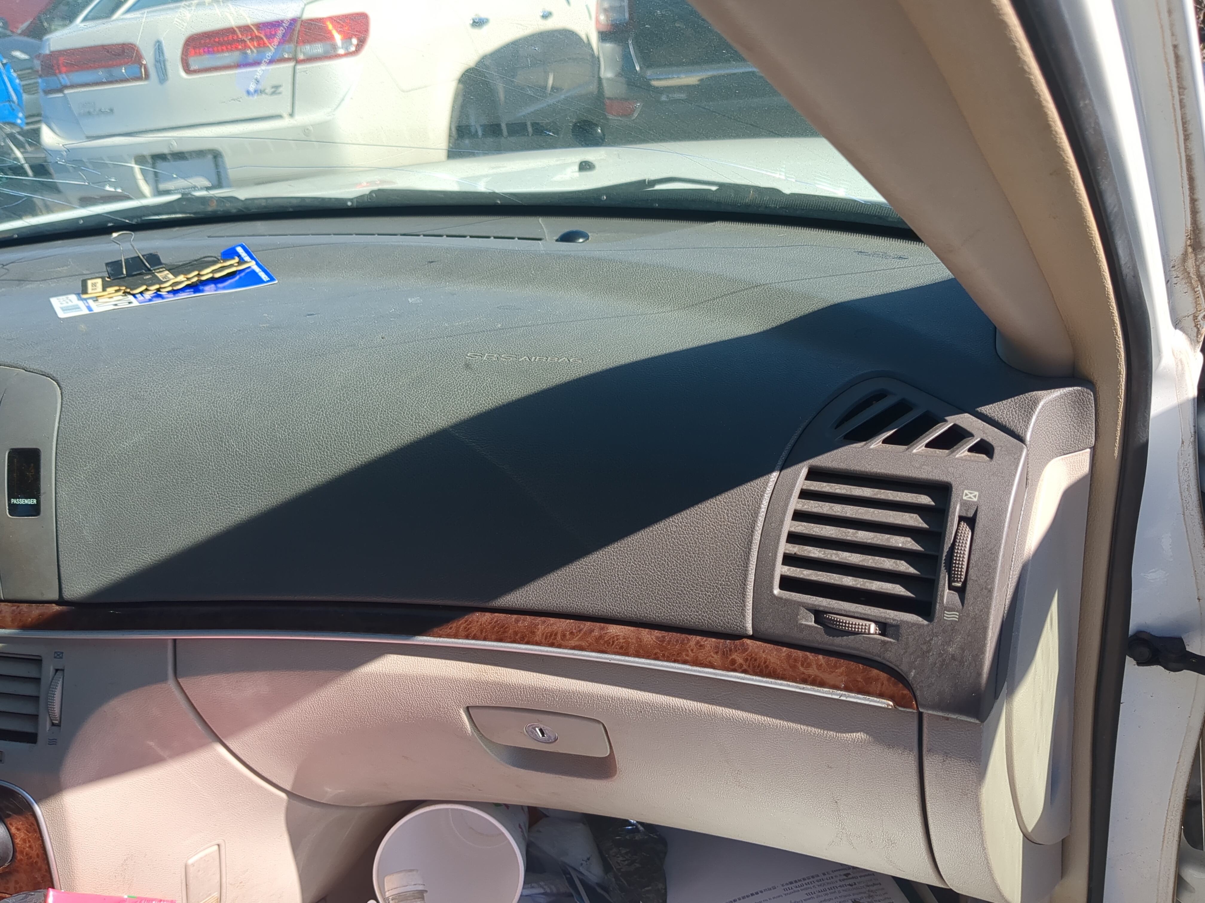 2006-2008 Hyundai Sonata Air Bag Passenger Right Dashboard Oem 1209125 - Oemusedautoparts1.com