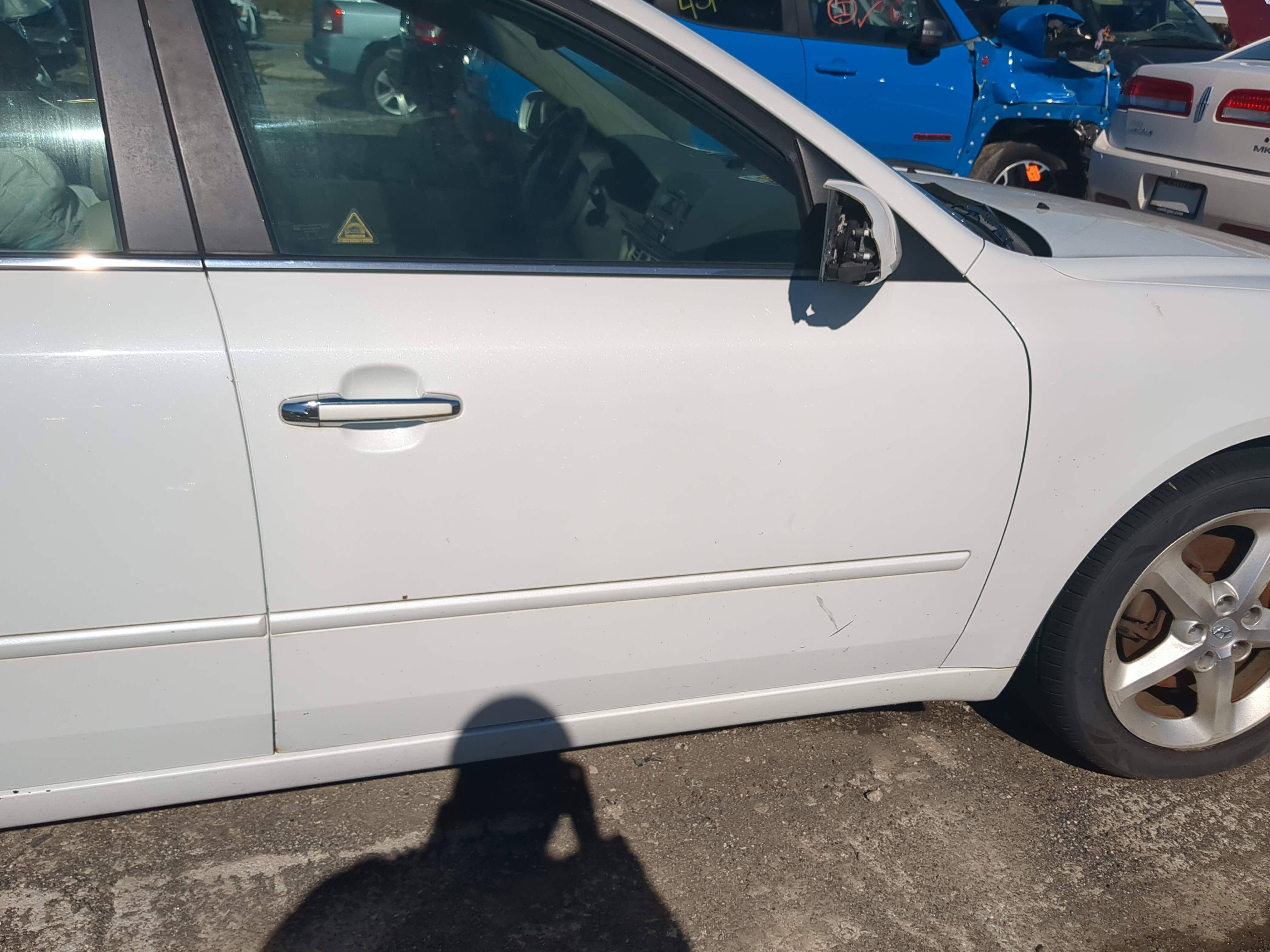 2006-2010 Hyundai Sonata Passenger Front Door Oem 1209161 - Oemusedautoparts1.com