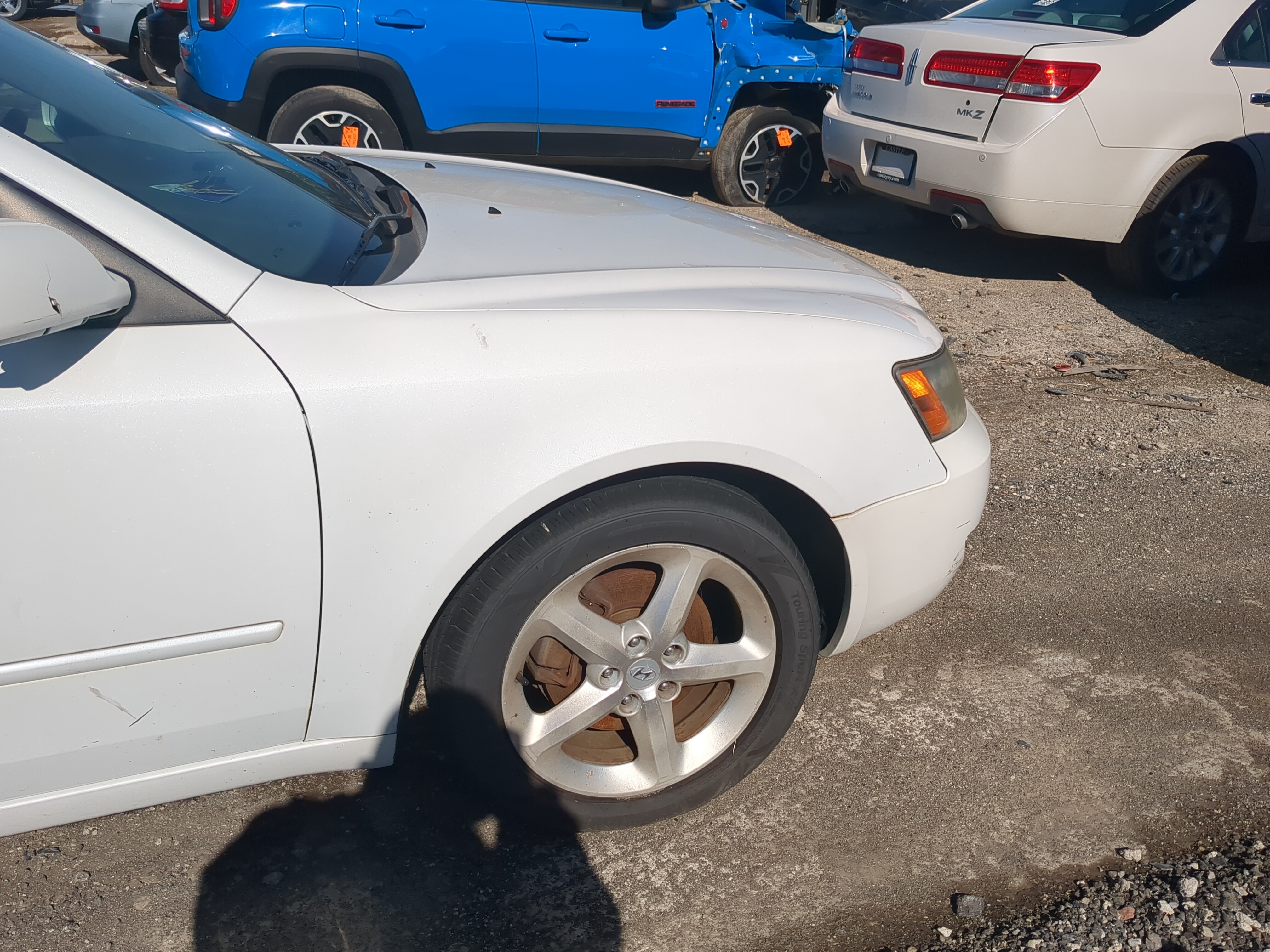 2006-2010 Hyundai Sonata Passenger Fender 1209172 - Oemusedautoparts1.com