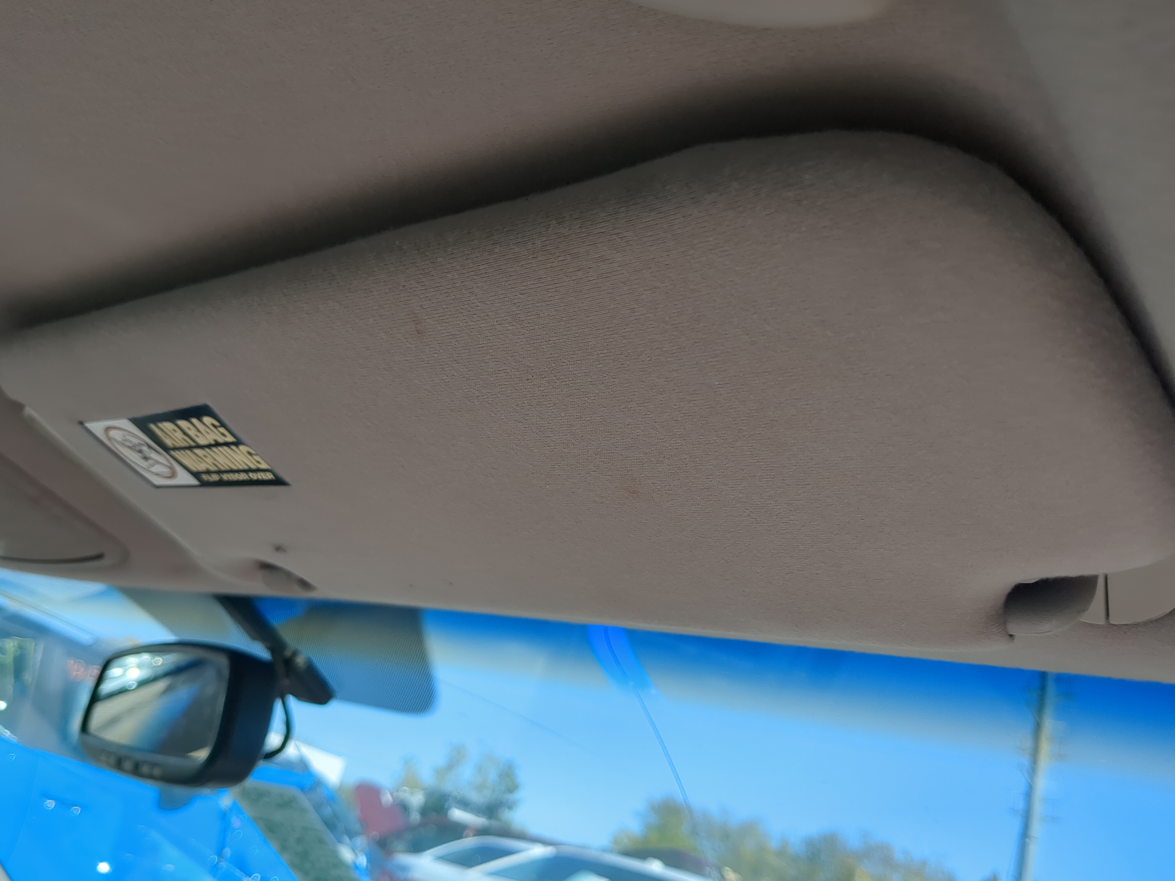 2006-2007 Hyundai Sonata Passenger Sun Visor Mirror Right Sunvisor 1209204 - Oemusedautoparts1.com