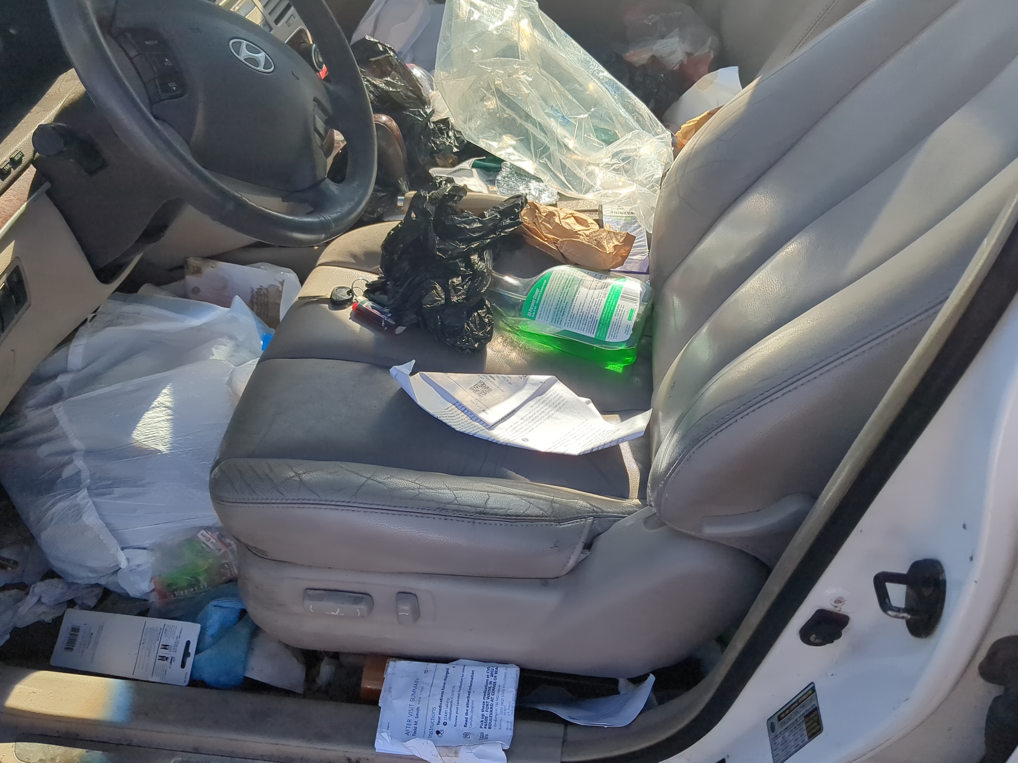 2006-2008 Hyundai Sonata Driver Front Seat Oem 1209250 - Oemusedautoparts1.com