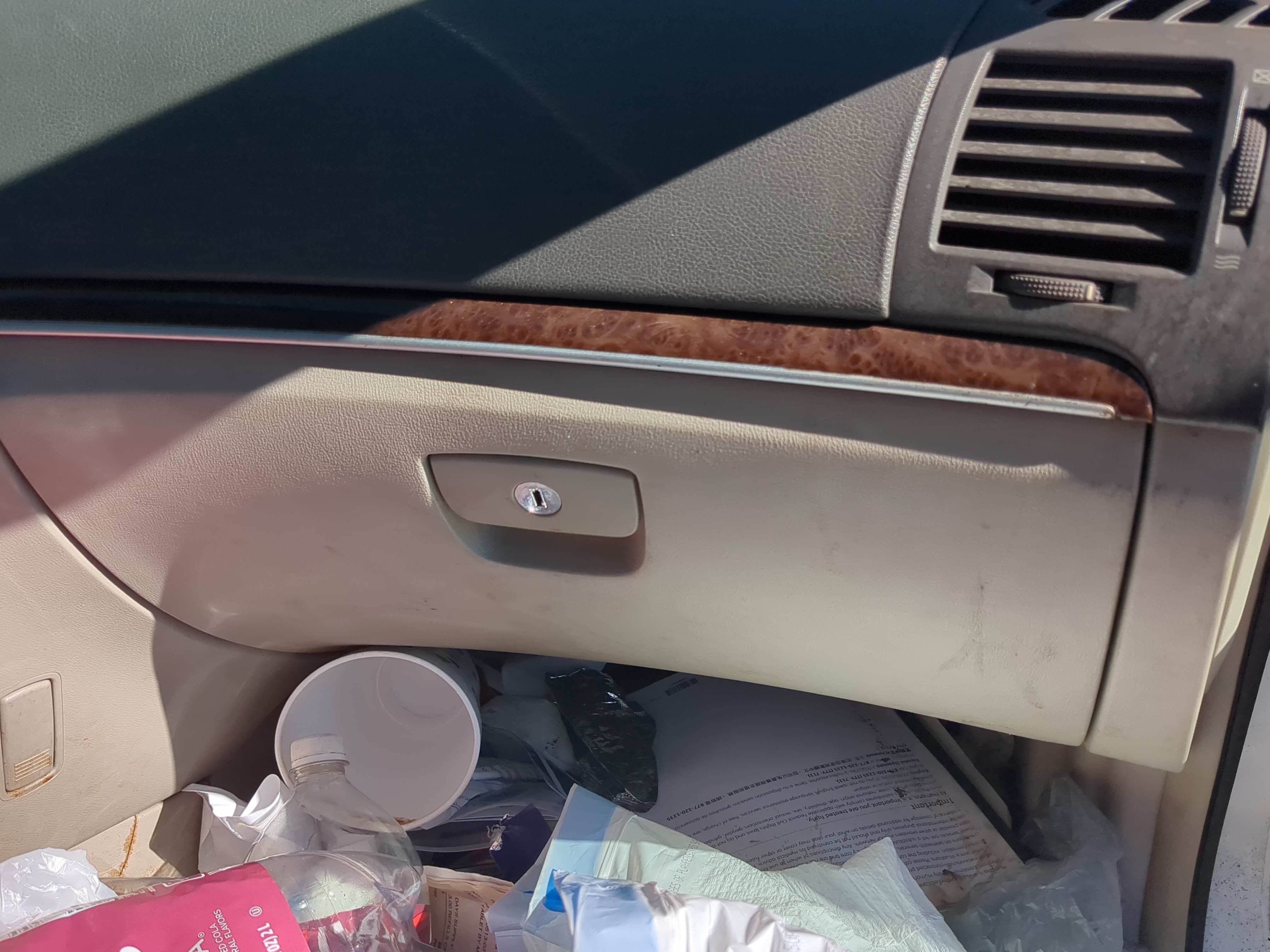 2006 Hyundai Sonata Passenger Glove Box Door Storage Compartment 1209251 - Oemusedautoparts1.com