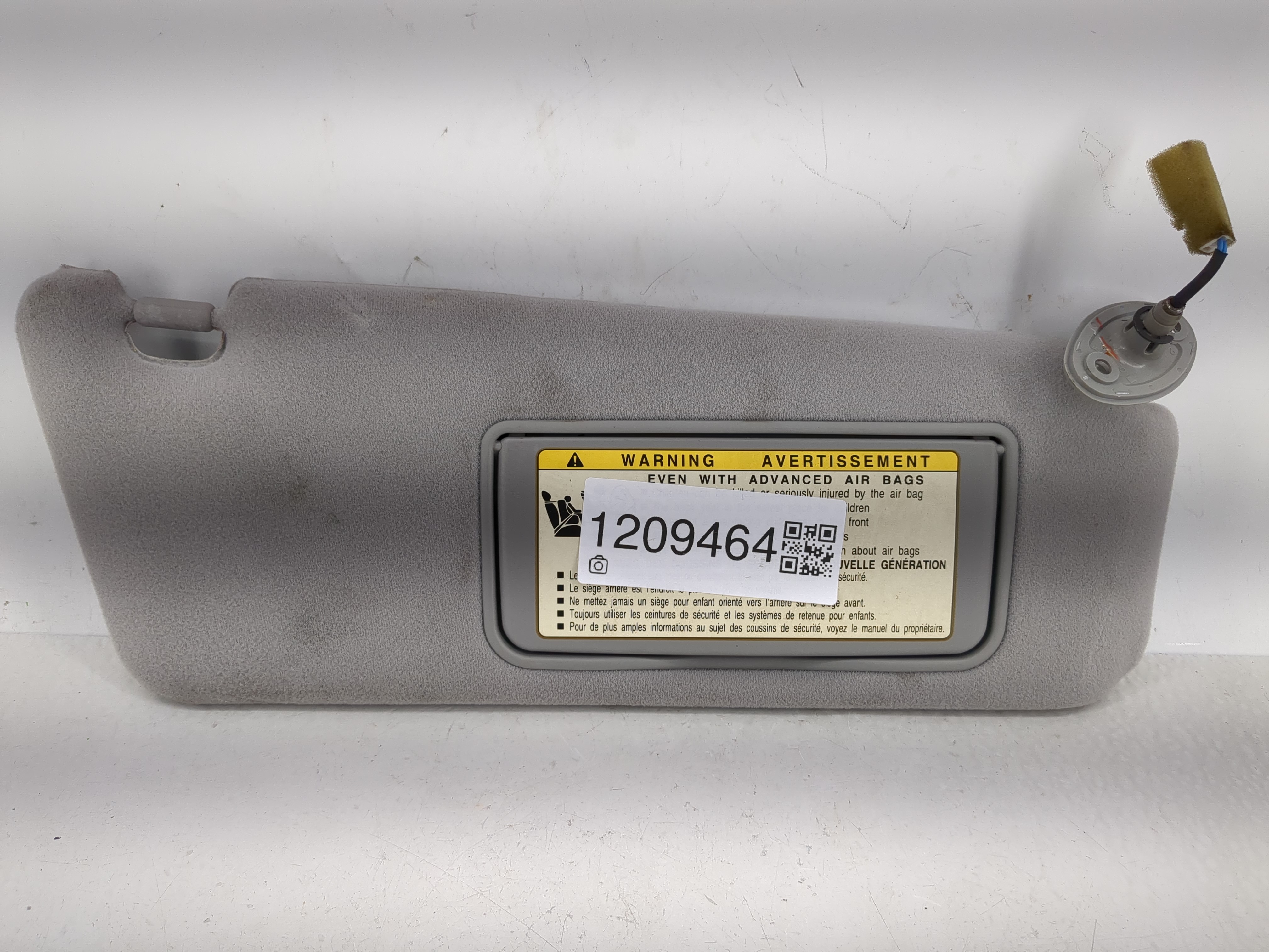 Picture of 2005-2006 Lexus Es330 Passenger Sun Visor Mirror Right Sunvisor 1209464