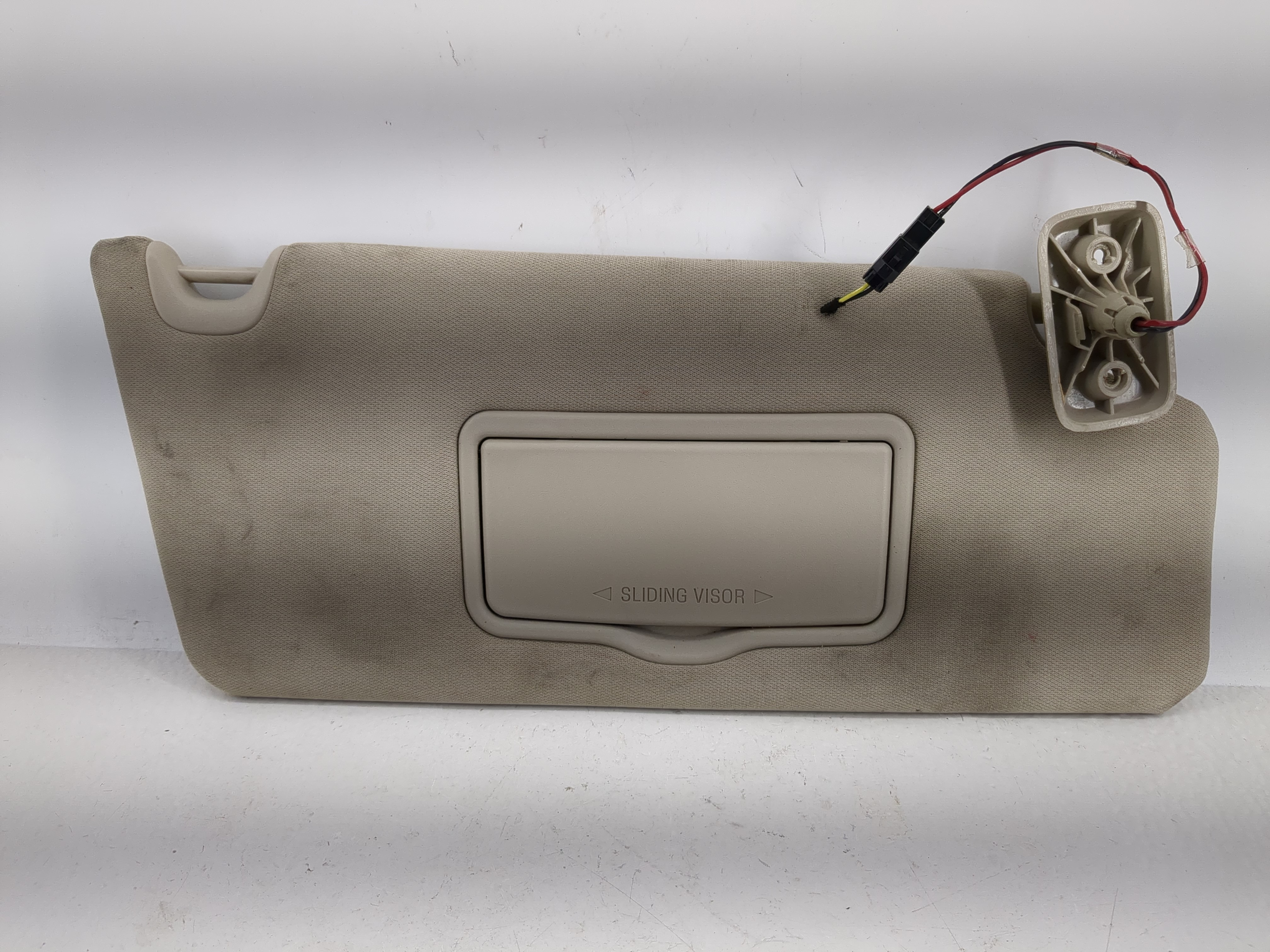 2009-2010 Ford F-150 Passenger Sun Visor Mirror Right Sunvisor Grey 1209484 - Oemusedautoparts1.com