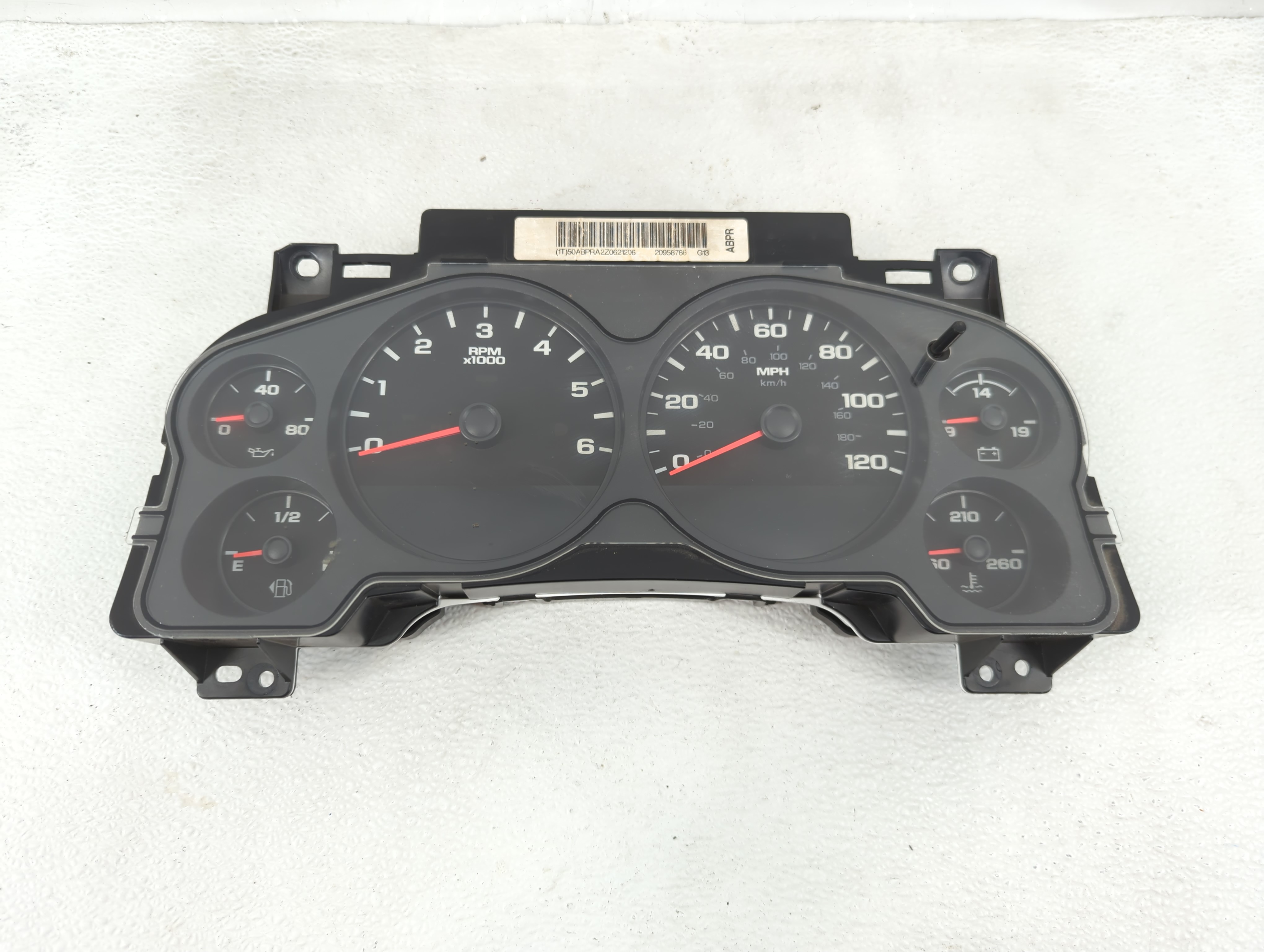Gmc Sierra 2500 Speedometer Instrument Cluster Gauges 20958766 1209543 - Oemusedautoparts1.com