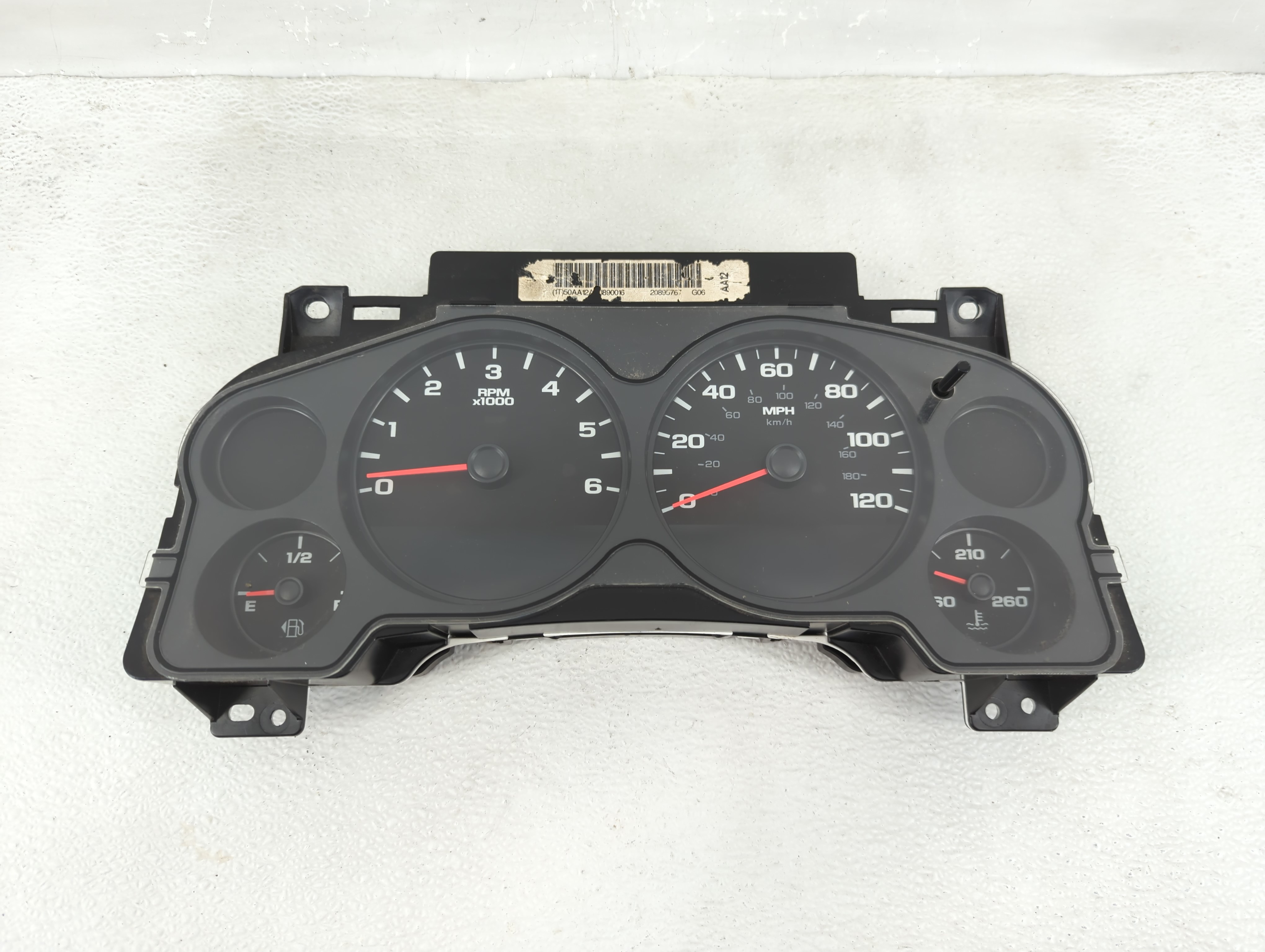 2011-2013 Gmc Sierra 1500 Speedometer Instrument Cluster Gauges 20895767 1209628 - Oemusedautoparts1.com