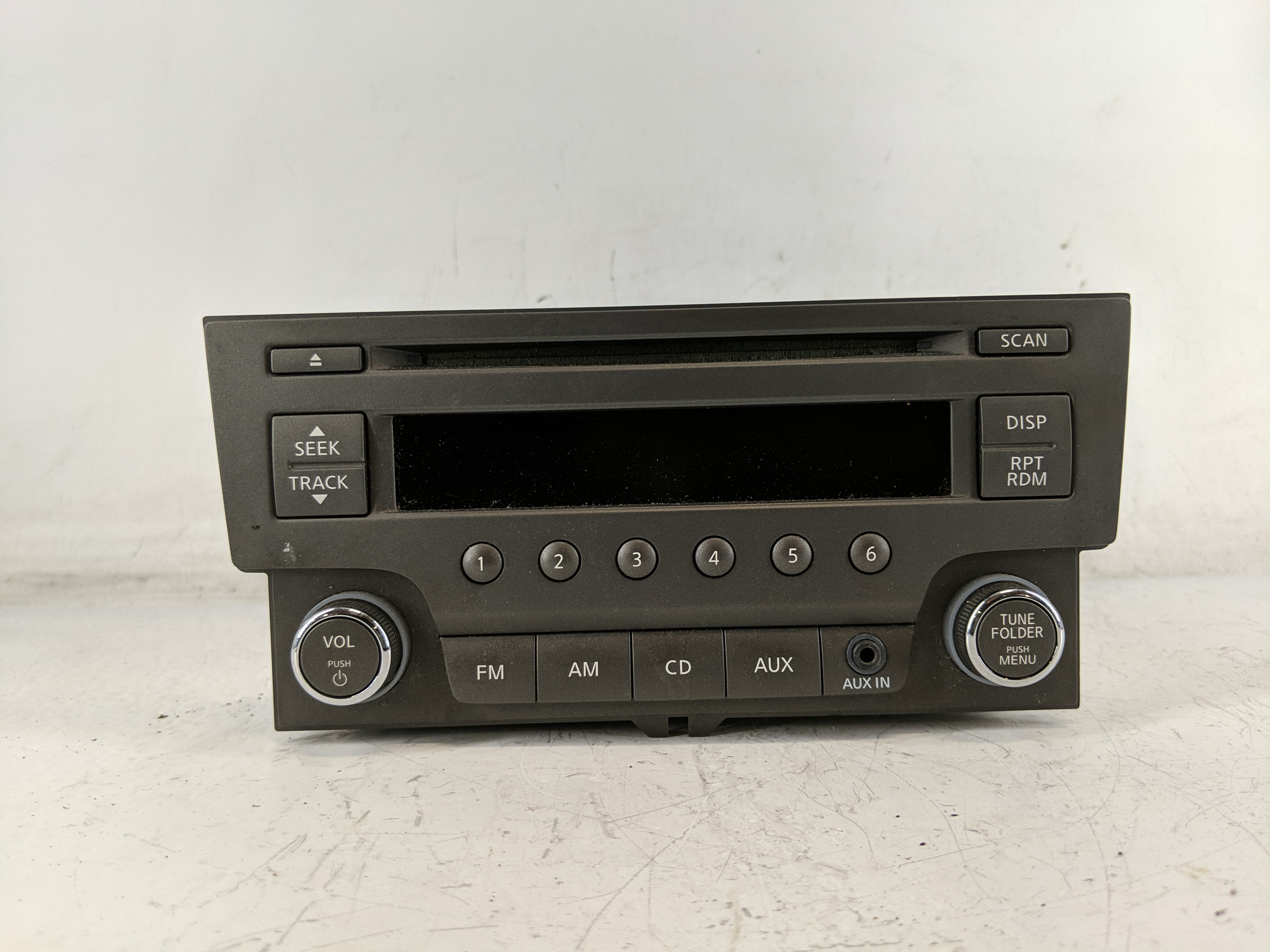 2013-2014 Nissan Sentra Am Fm Cd Player Radio Receiver 1209643 - Oemusedautoparts1.com