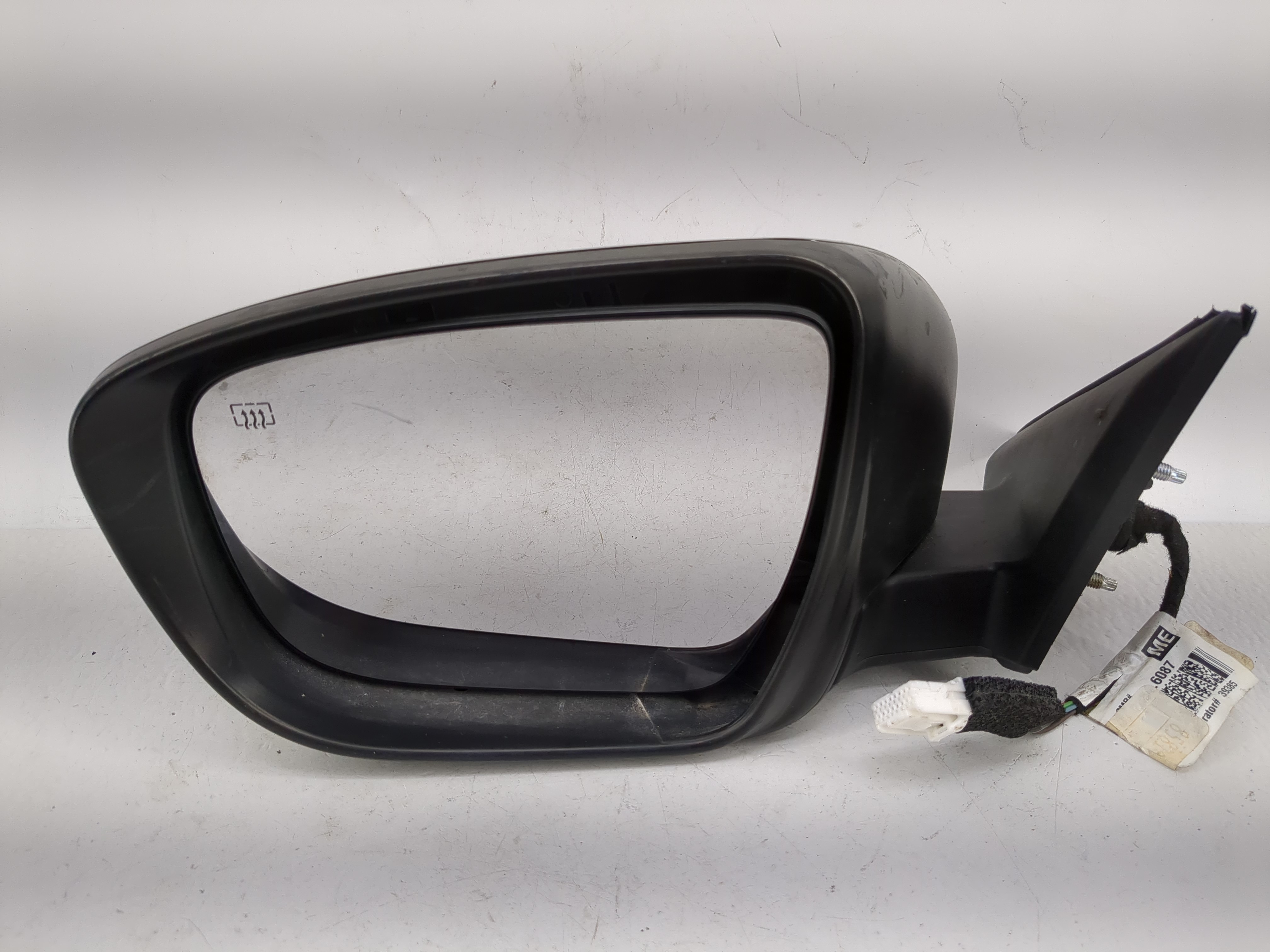 2017-2020 Nissan Rogue Driver Left Side View Power Door Mirror Black 1209806 - Oemusedautoparts1.com