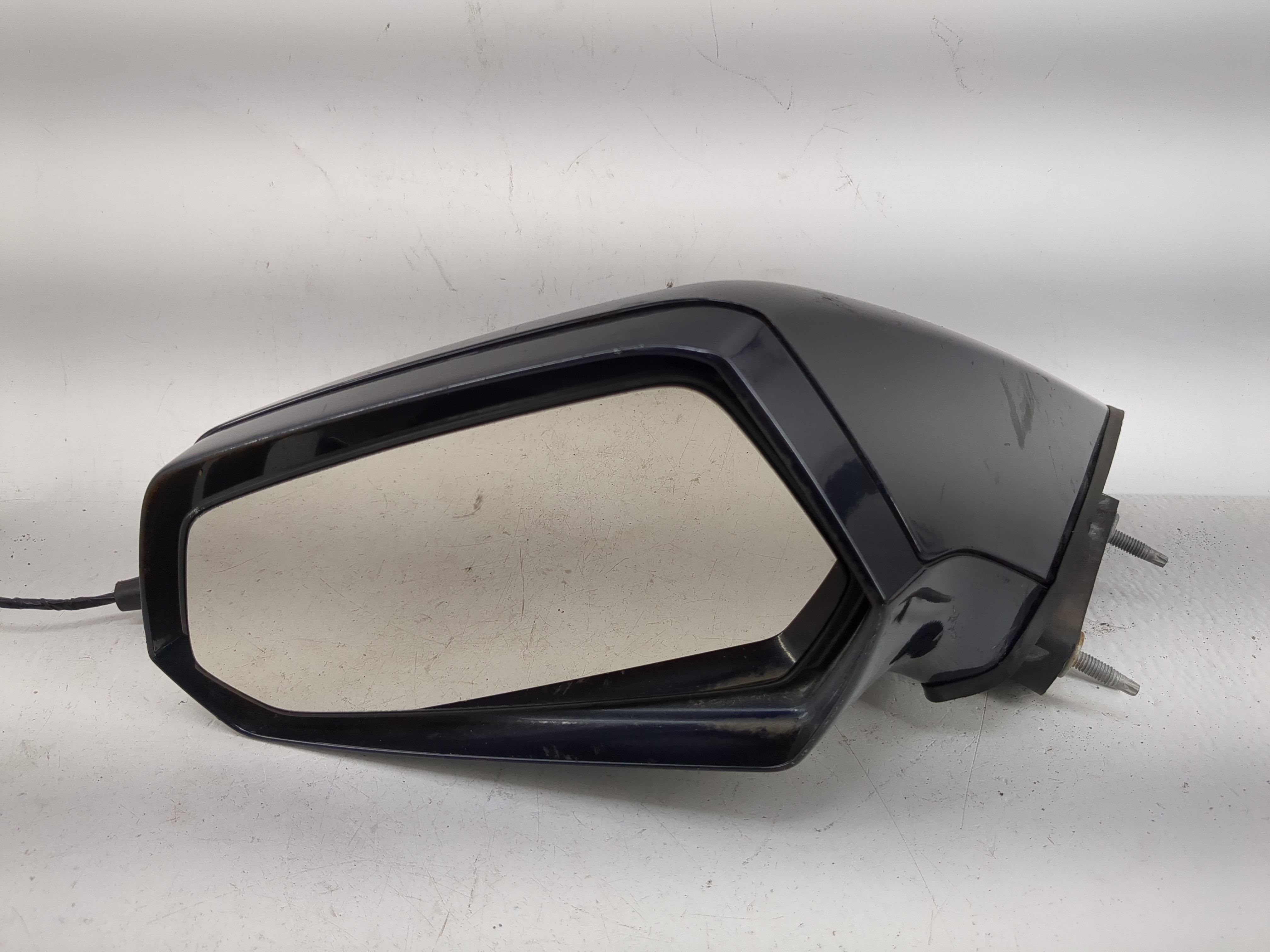 2010-2015 Chevrolet Camaro Driver Left Side View Power Door Mirror Blue 1209809 - Oemusedautoparts1.com