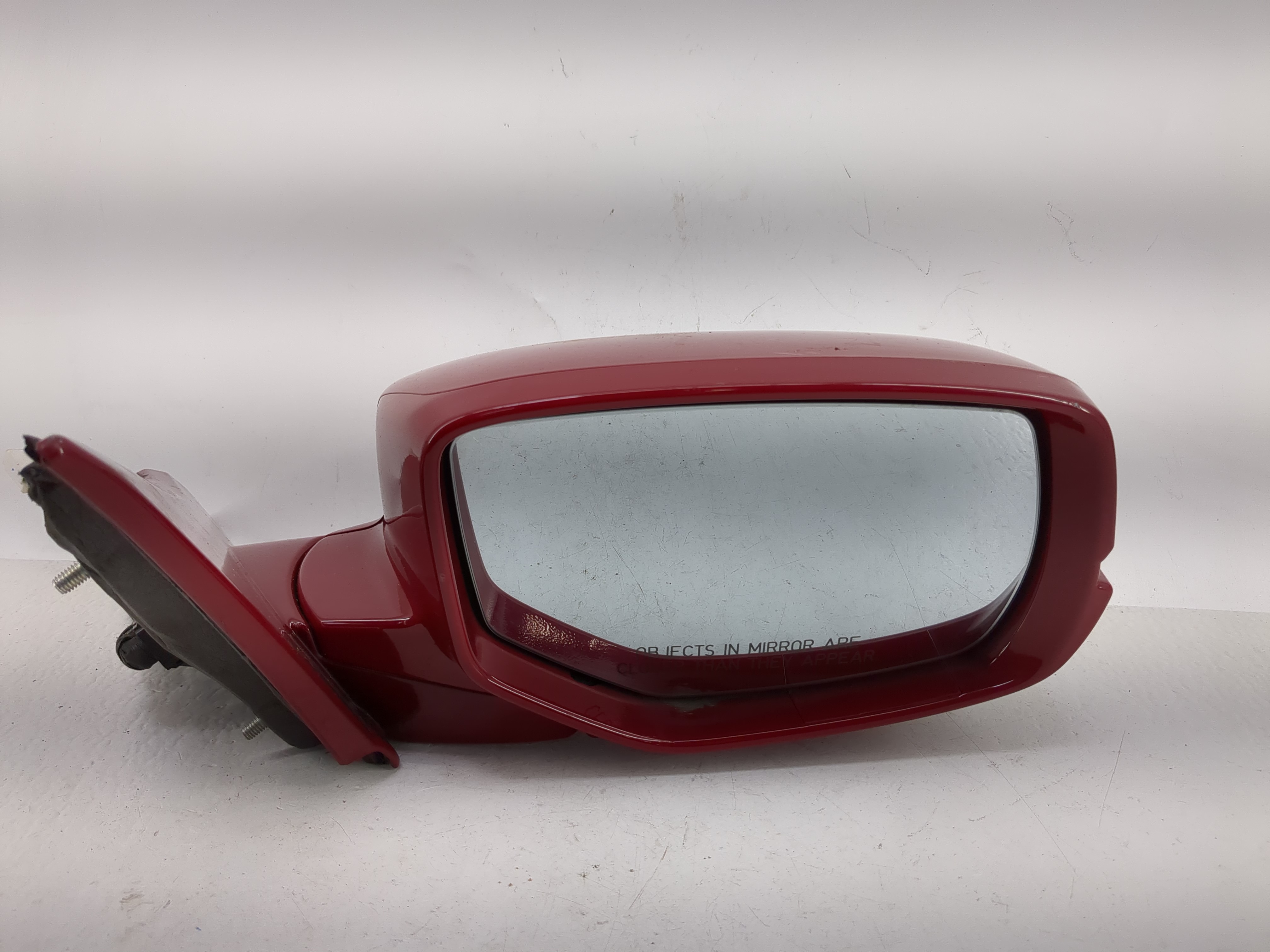 2017-2017 Honda Accord Passenger Right Side View Power Door Mirror Red 1209815 - Oemusedautoparts1.com