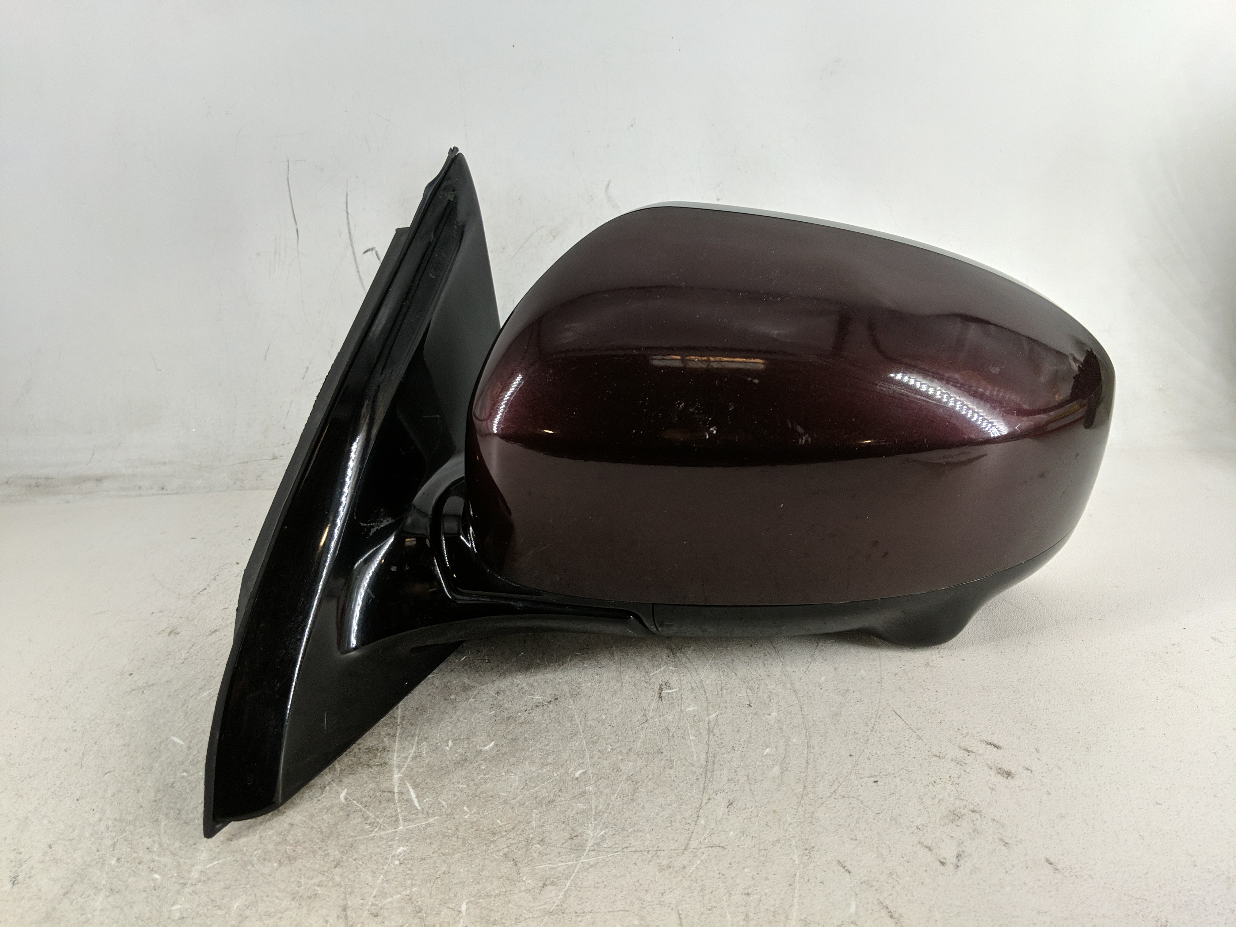 2014-2015 Infiniti Qx60 Driver Left Side View Power Door Mirror Maroon 1209914 - Oemusedautoparts1.com