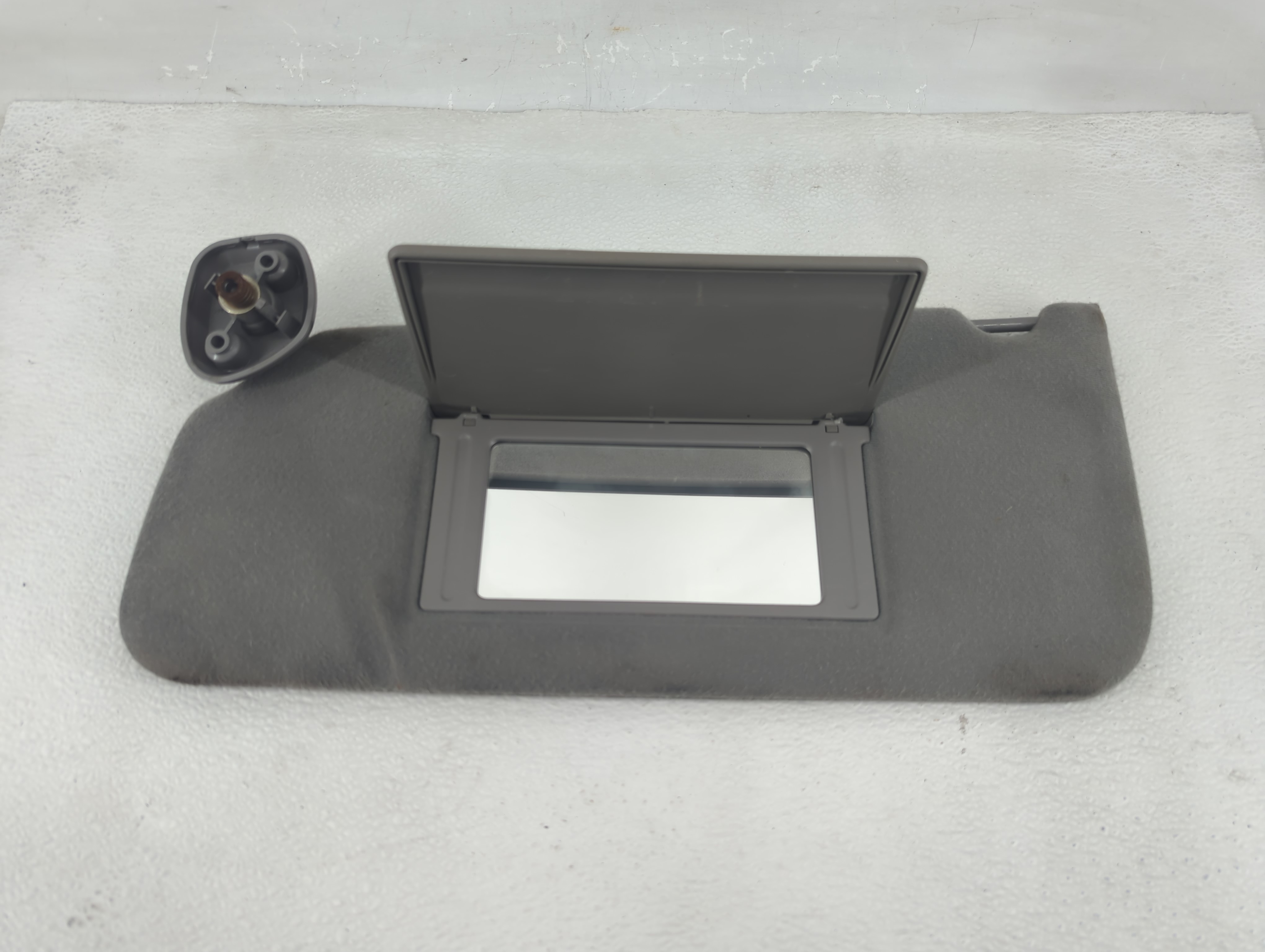 2002-2003 Ford F-150 Driver Sun Visor Mirror Left Sunvisor Dark Gray 1209964 - Oemusedautoparts1.com