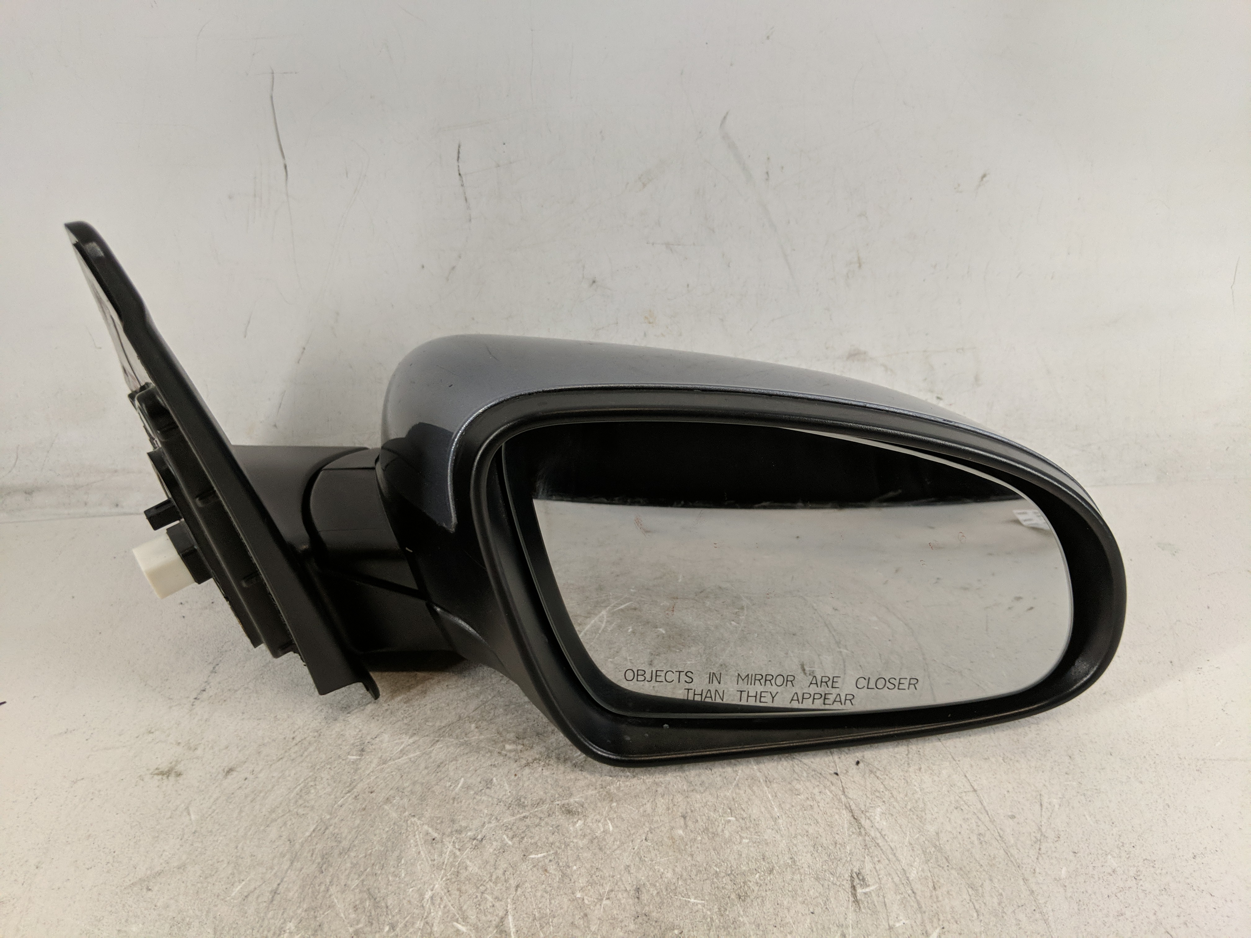 2018-2021 Hyundai Kona Passenger Right Side View Power Door Mirror Grey 1210010 - Oemusedautoparts1.com