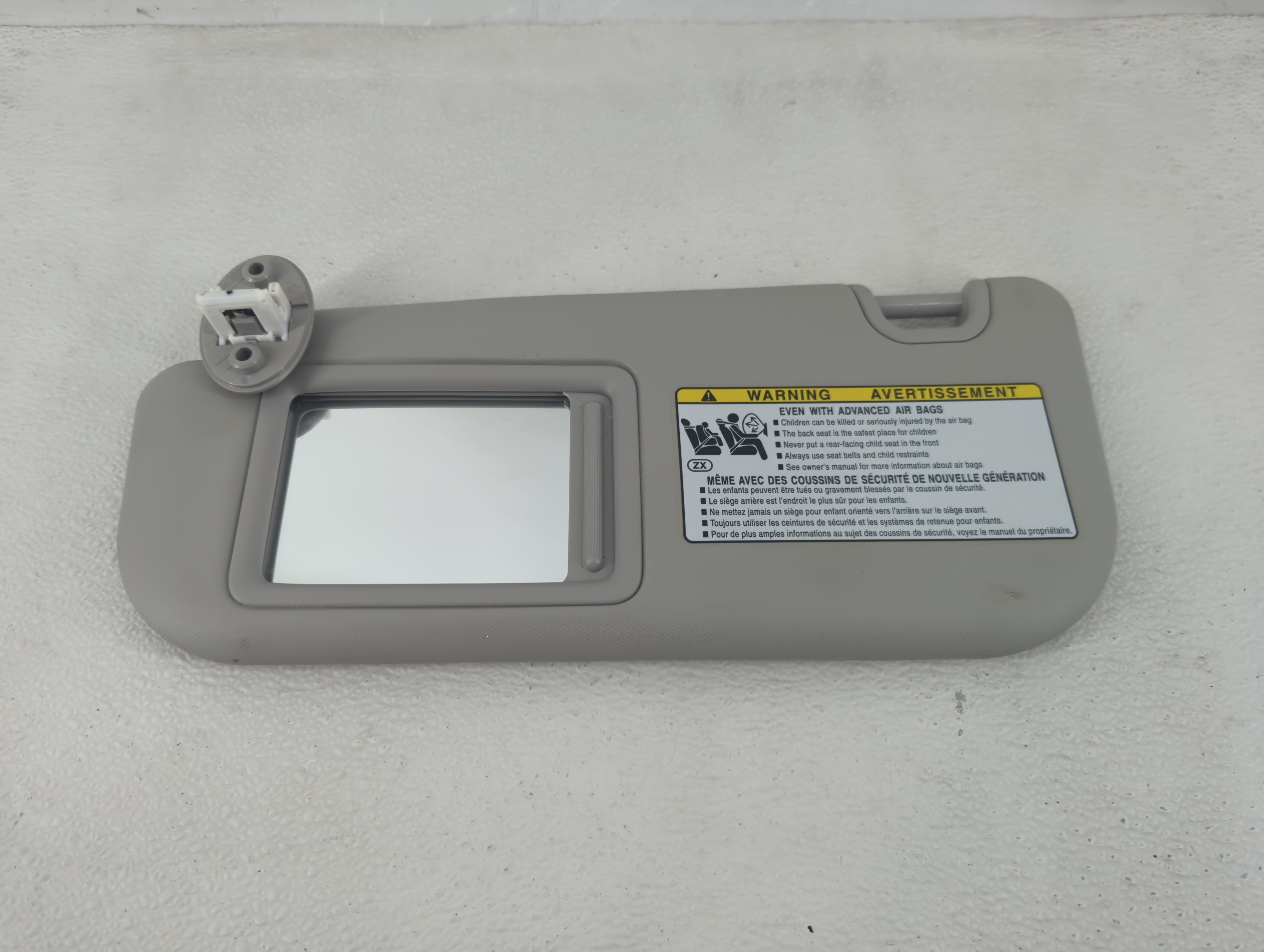 2019-2022 Toyota Rav4 Driver Sun Visor Mirror Left Sunvisor Grey 1210018 - Oemusedautoparts1.com
