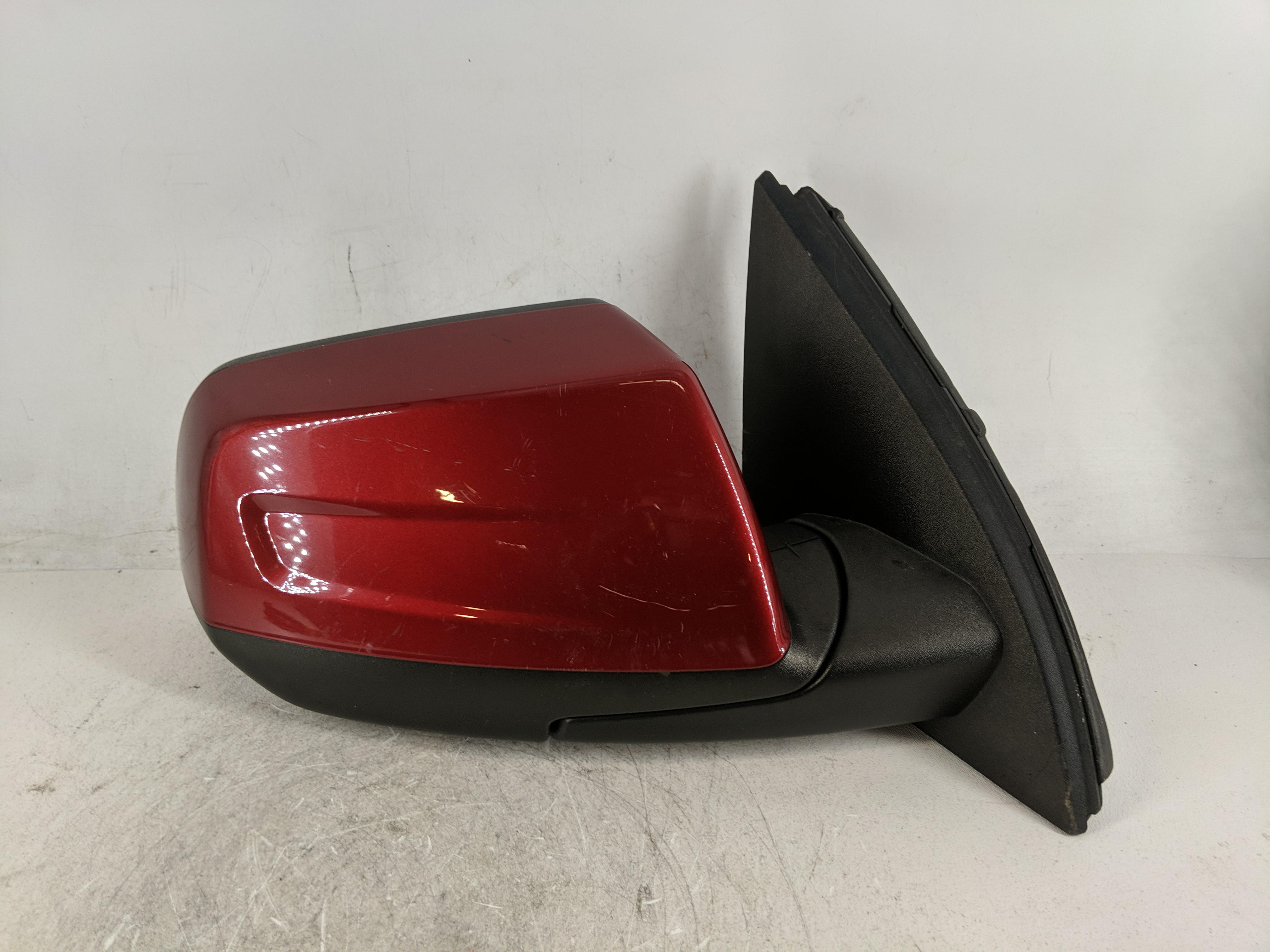 2017-2019 Gmc Acadia Passenger Right Side View Power Door Mirror Red 1210097 - Oemusedautoparts1.com
