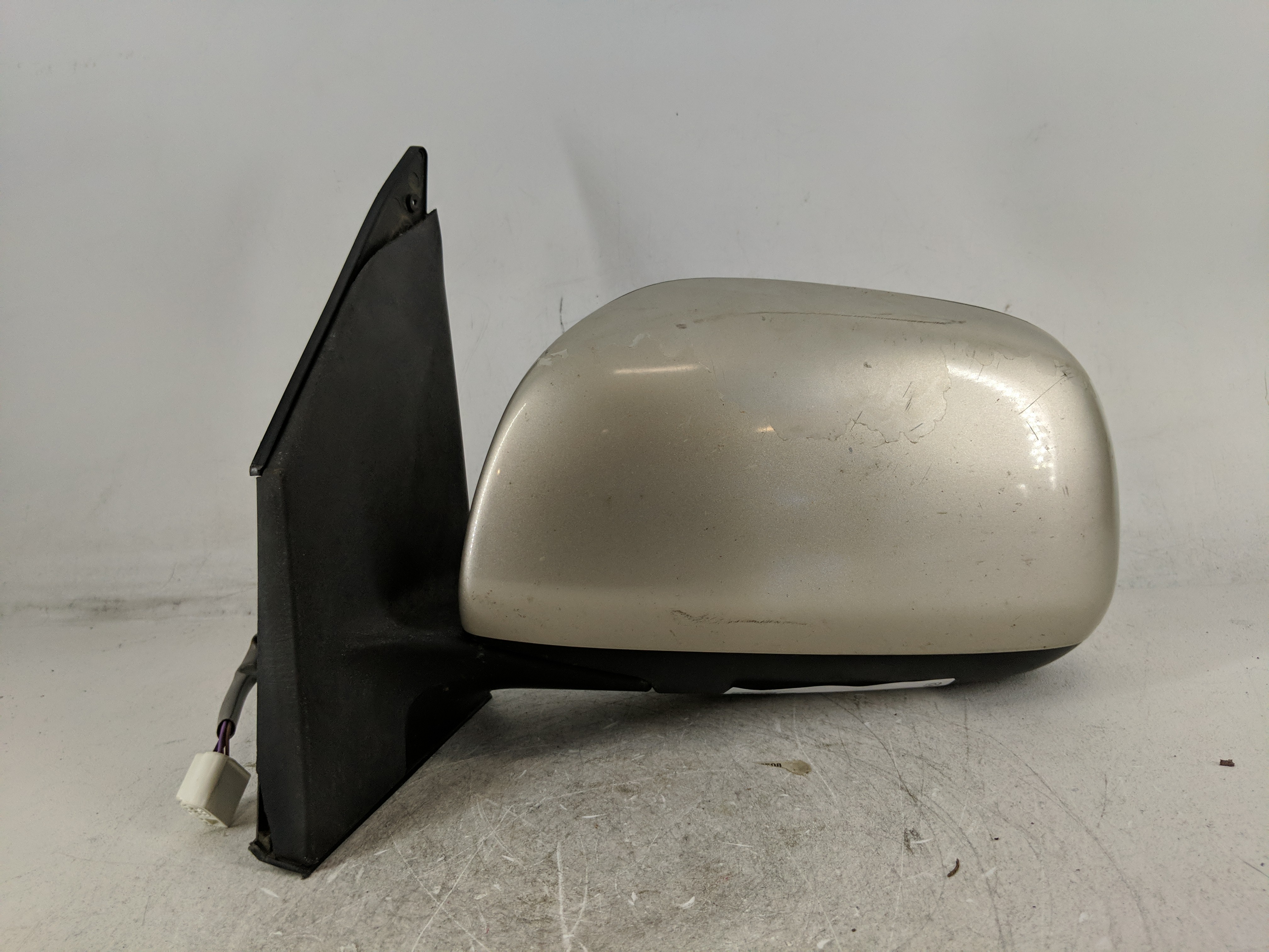 2006-2008 Toyota Rav4 Driver Left Side View Power Door Mirror Tan 1210100 - Oemusedautoparts1.com