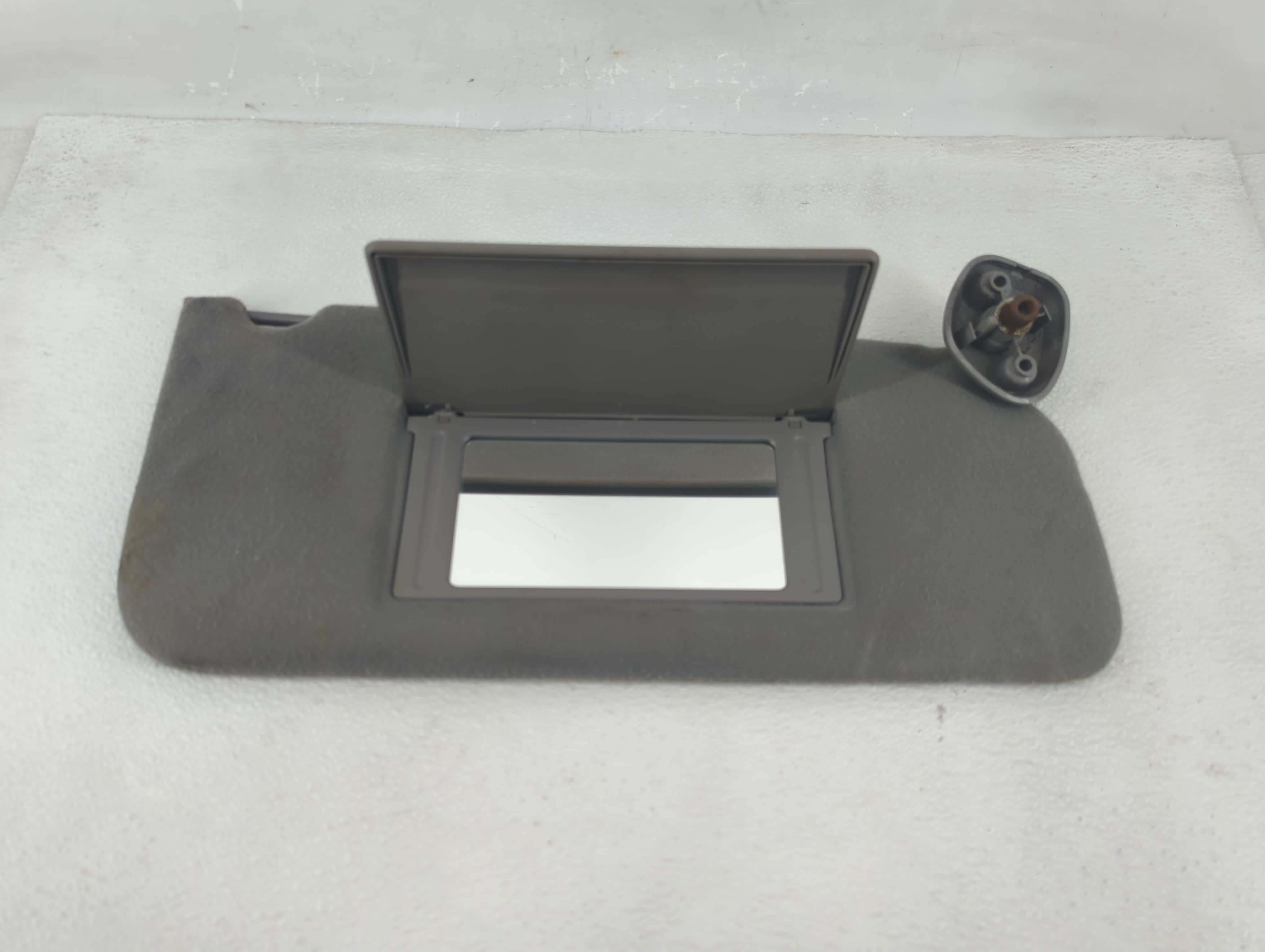 2002-2003 Ford F-150 Passenger Sun Visor Mirror Right Sunvisor Dark Gray 1210107 - Oemusedautoparts1.com