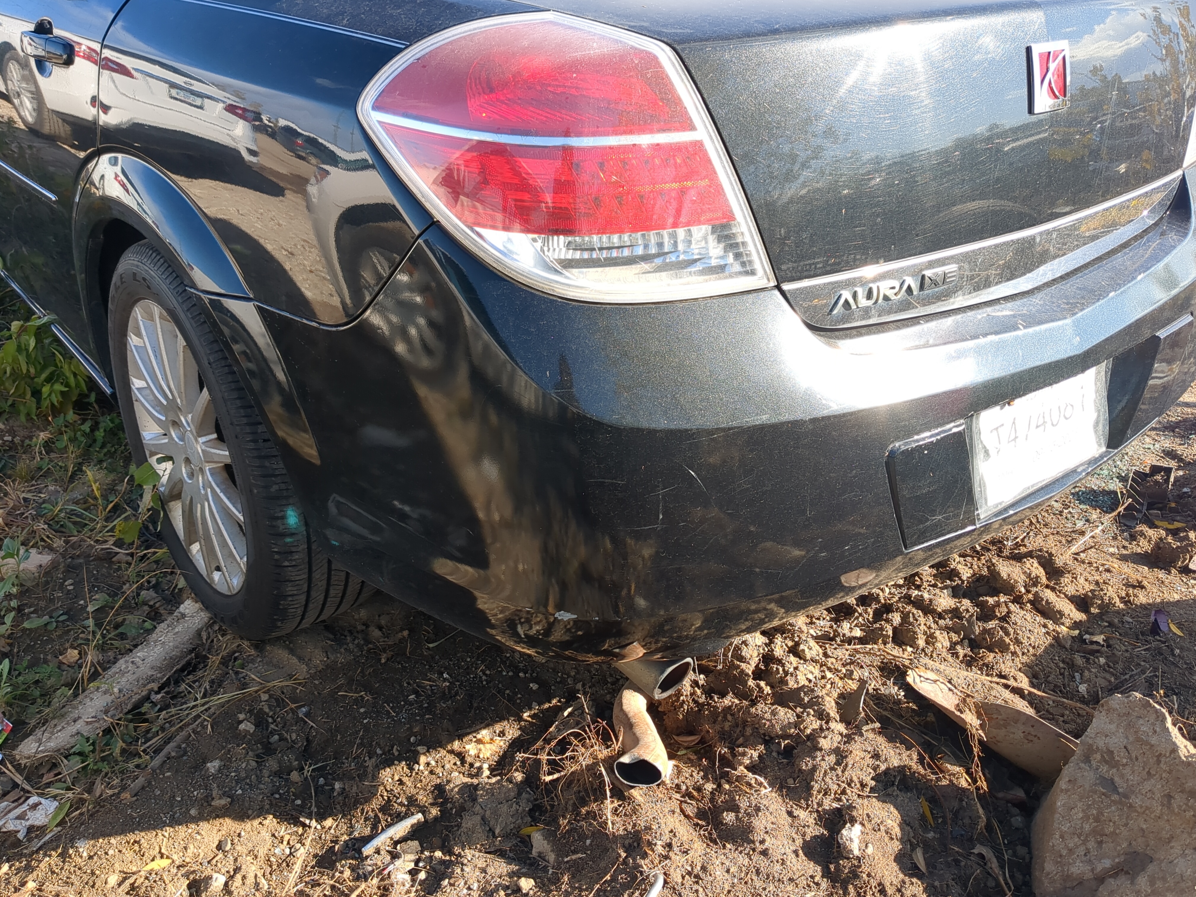 2007-2009 Saturn Aura Rear Bumper Assembly Oem 1210274 - Oemusedautoparts1.com