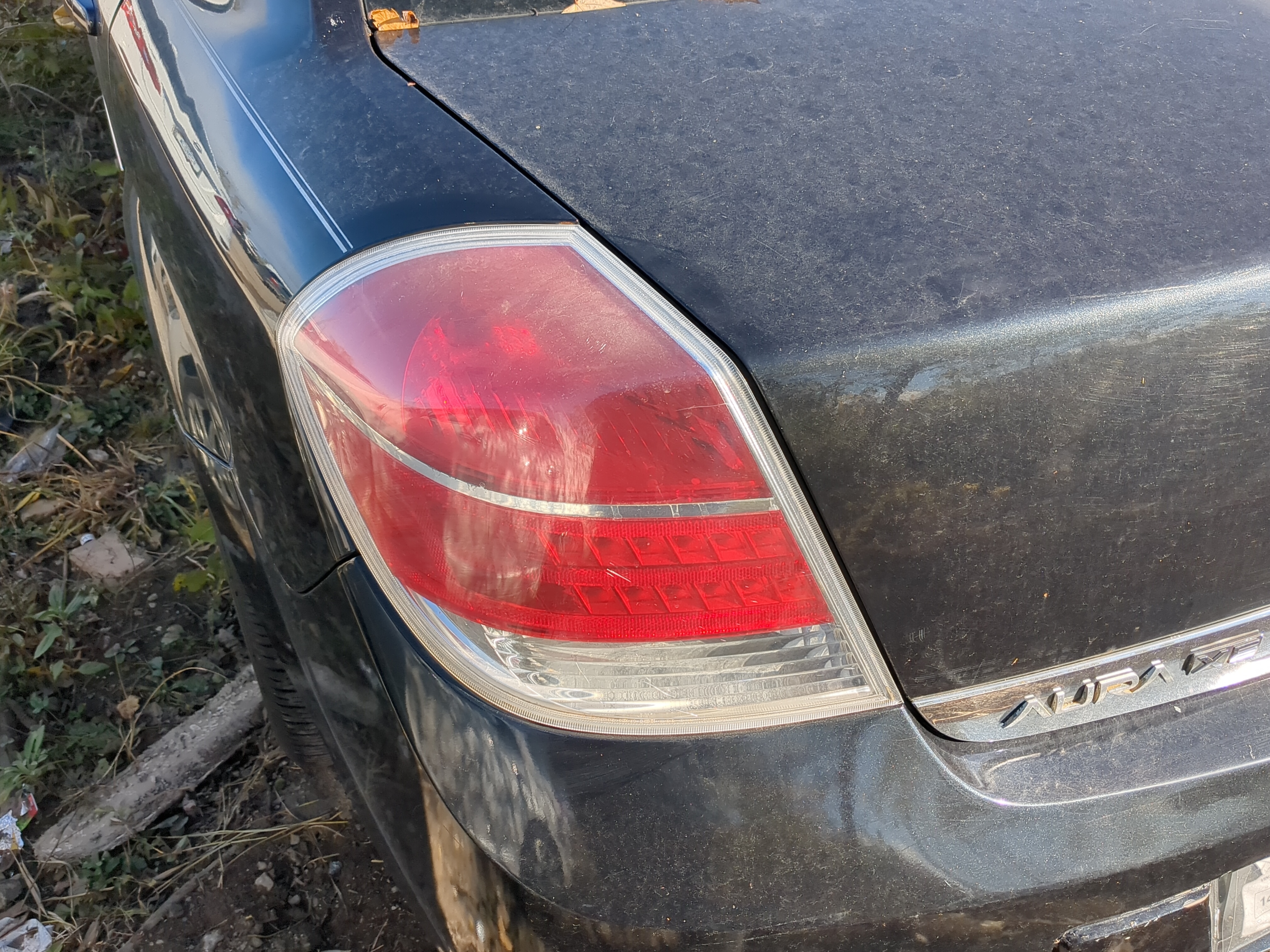 2007-2009 Saturn Aura Driver Left Side Tail Light Taillight Oem 1210288 - Oemusedautoparts1.com