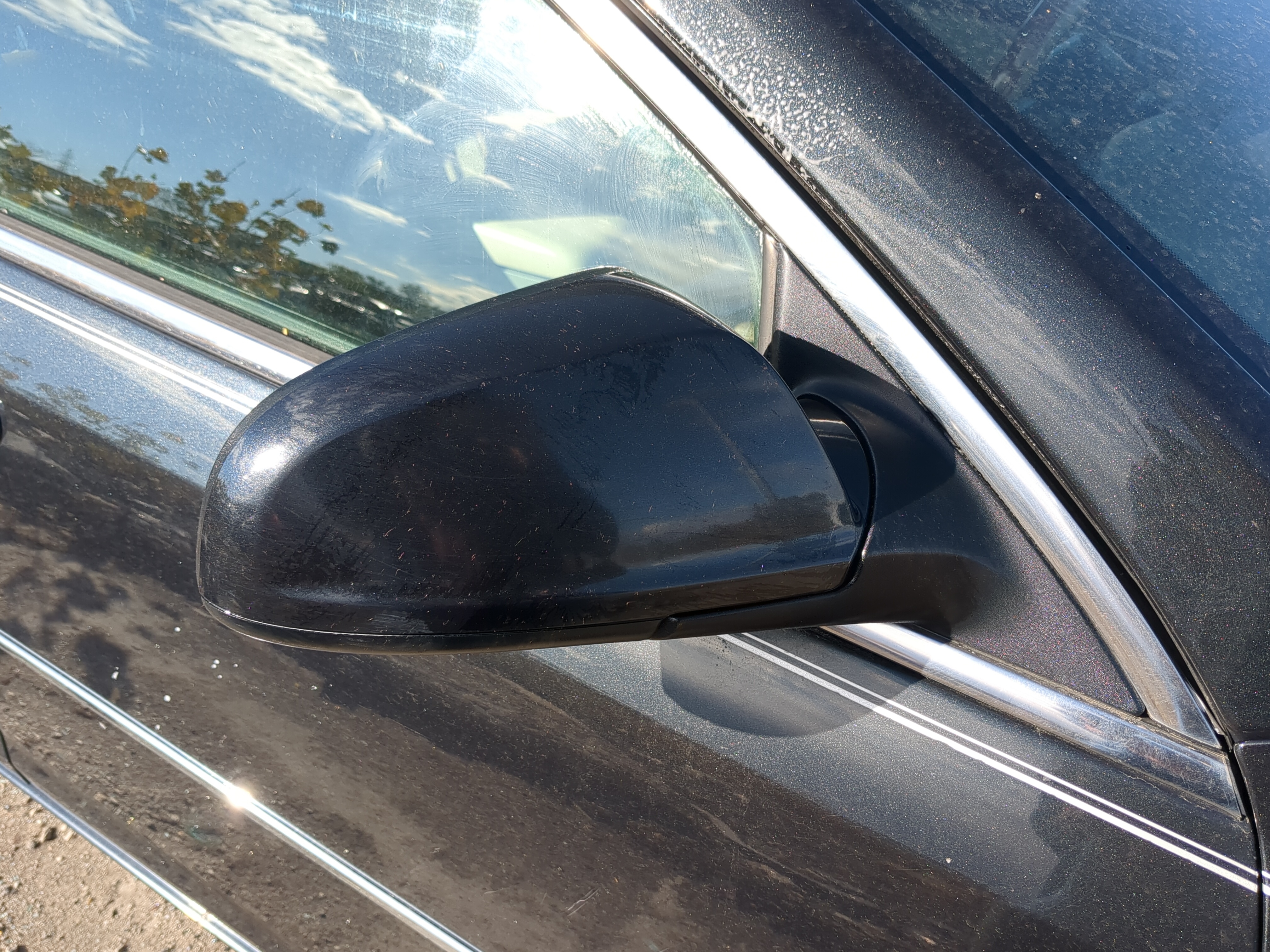 2007-2009 Saturn Aura Passenger Right Side View Power Door Mirror 1210310 - Oemusedautoparts1.com