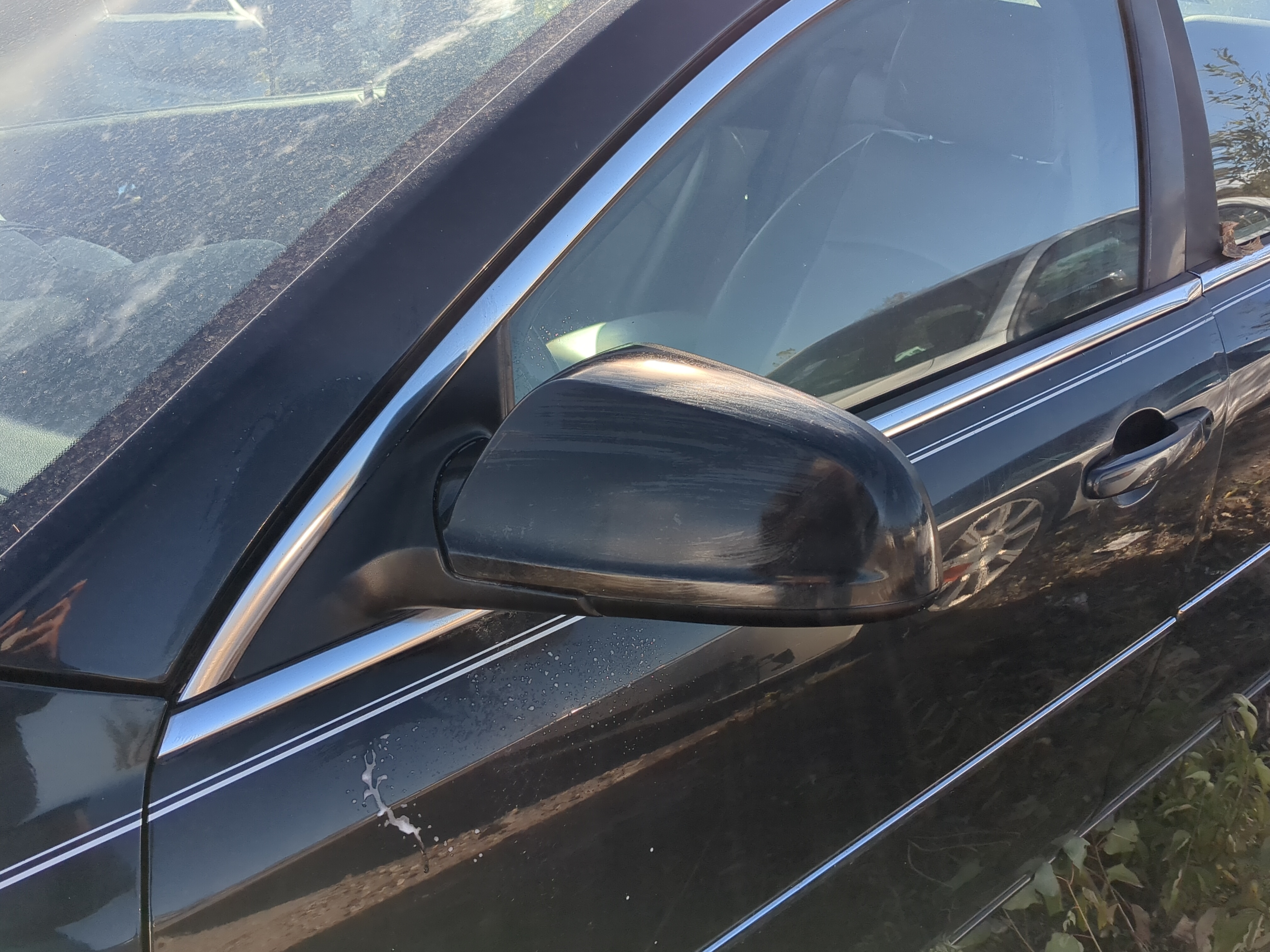 2007-2009 Saturn Aura Driver Left Side View Power Door Mirror 1210311 - Oemusedautoparts1.com