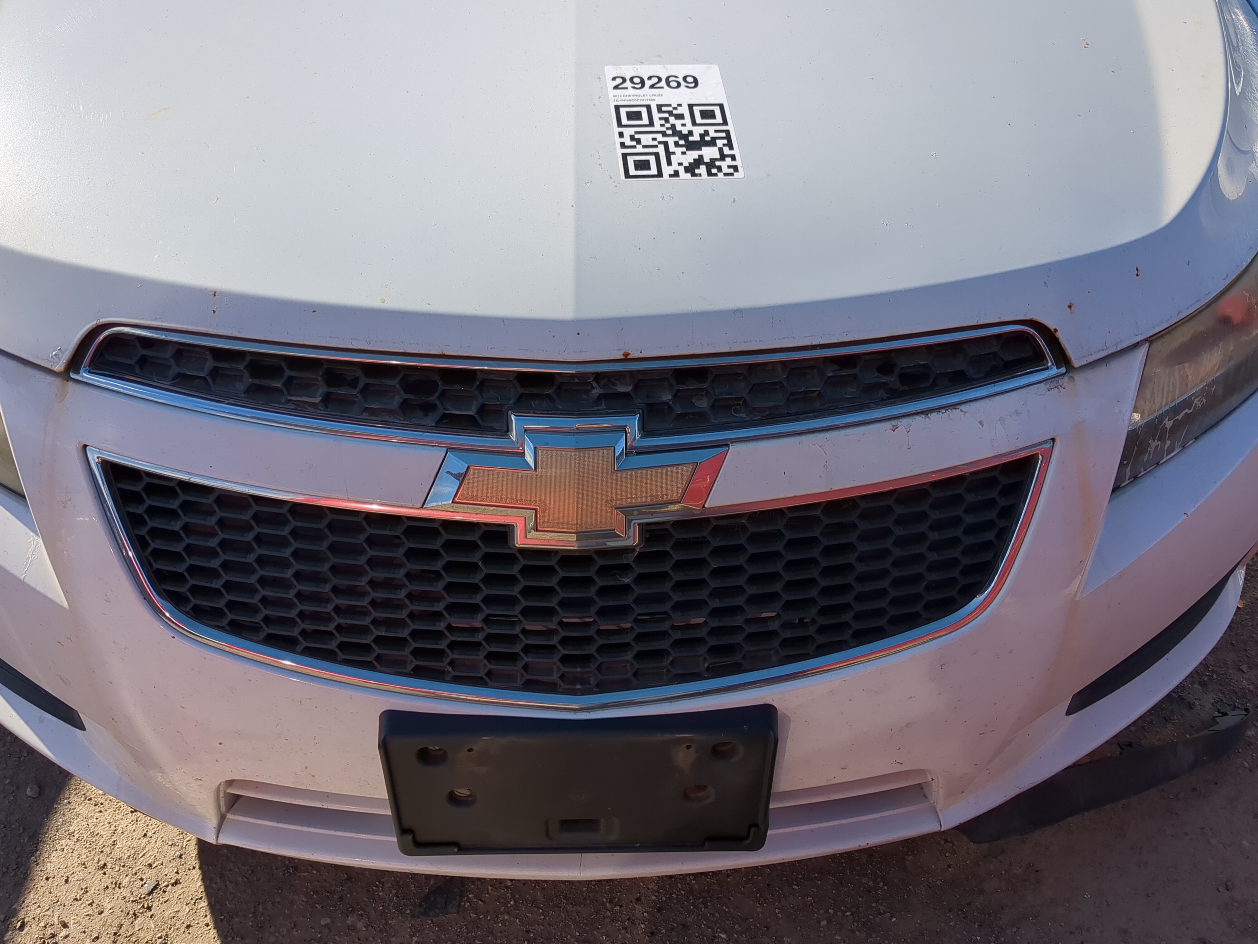 2011-2014 Chevrolet Cruze Front Grille Bumper Not Included 1210535 - Oemusedautoparts1.com